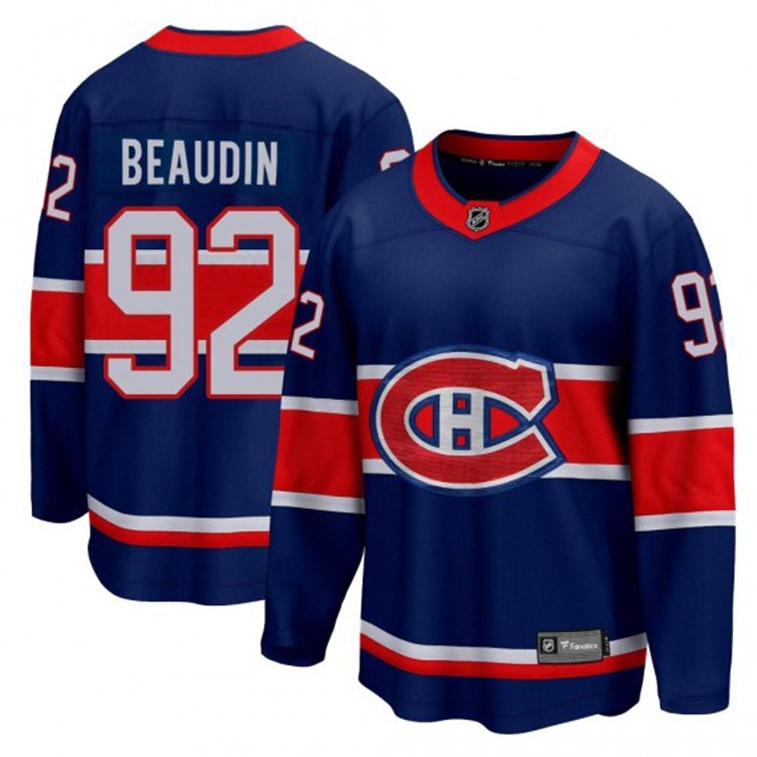Nicolas Beaudin Montreal Canadiens 92 Jersey