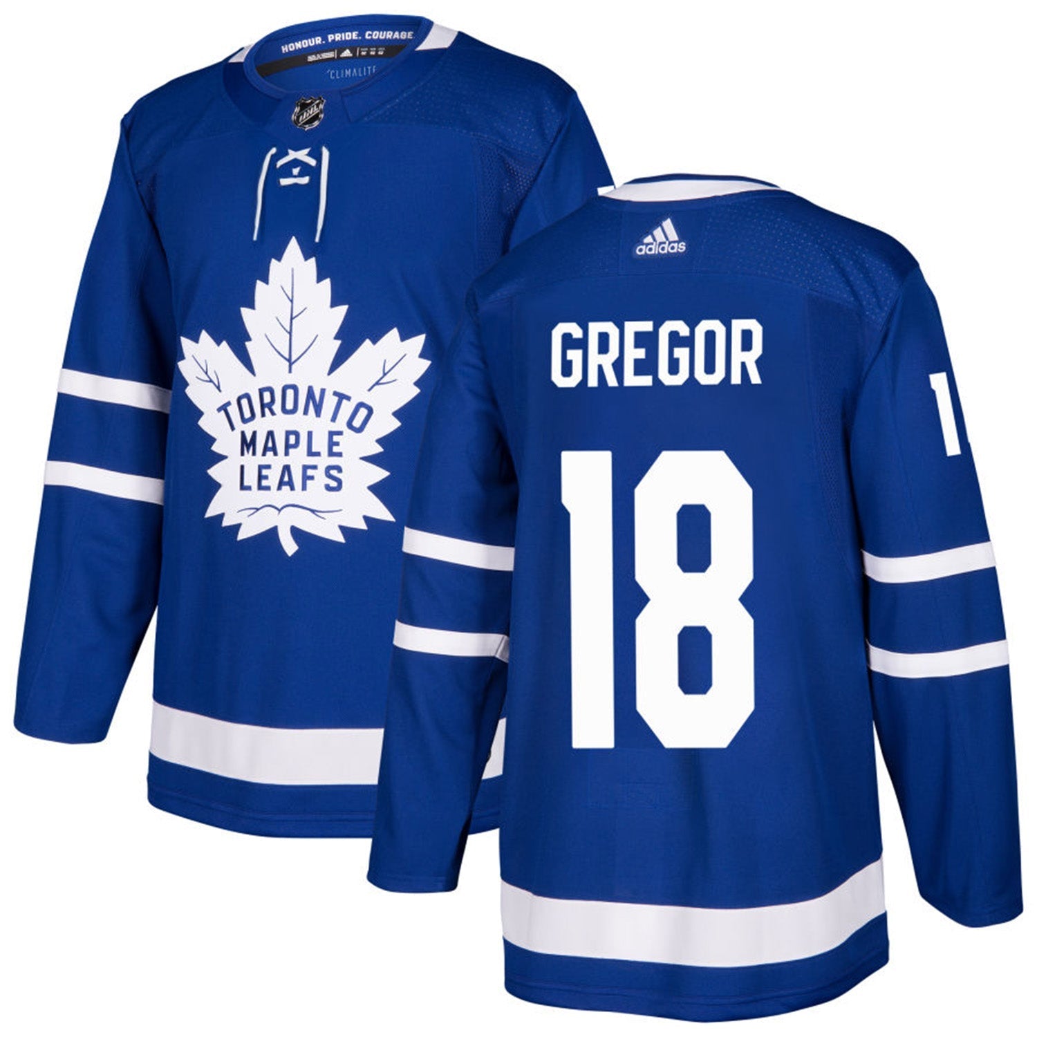 Noah Gregor Toronto Malple Leafs 18 Jersey