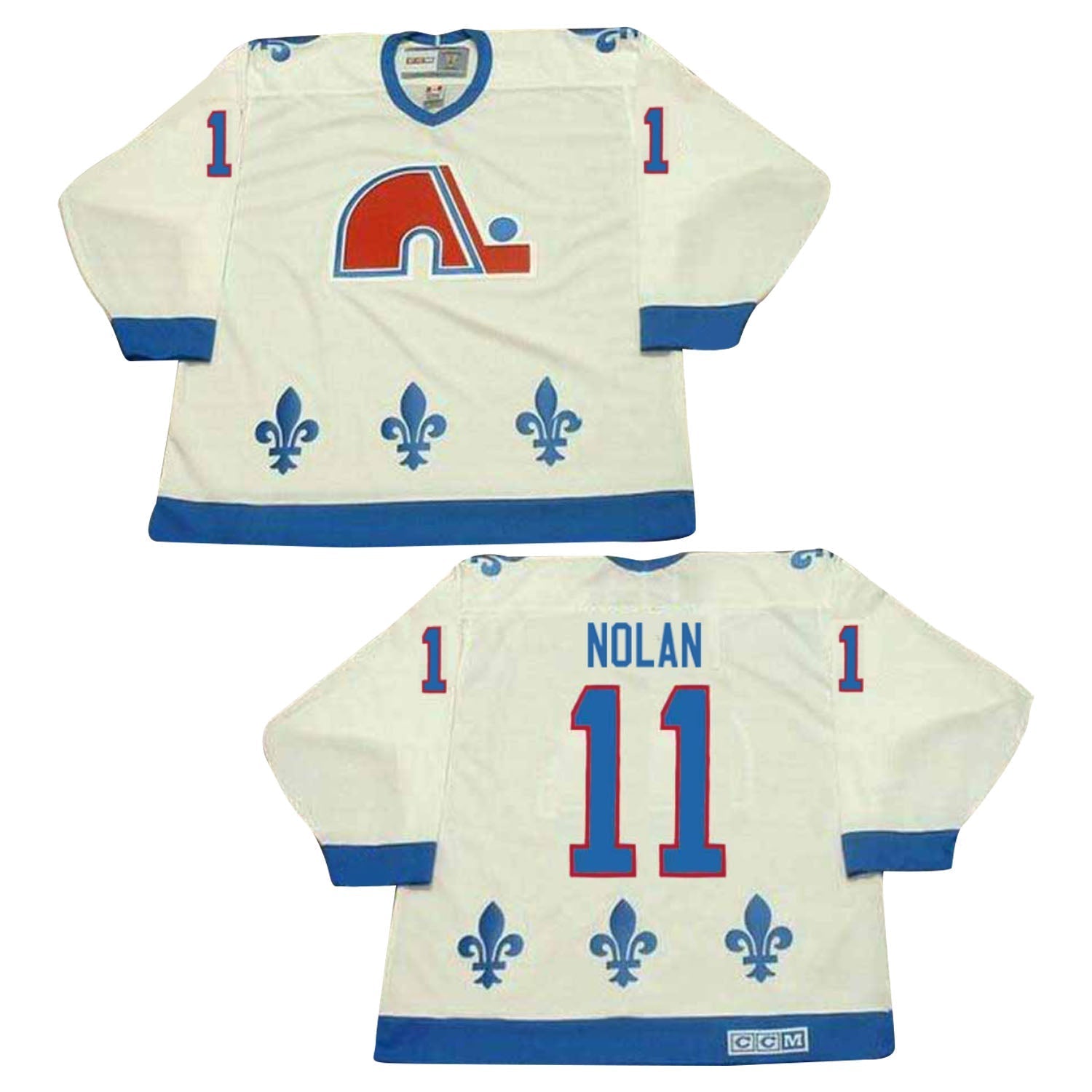Owen Nolan Quebec Nordiques 11 Jersey