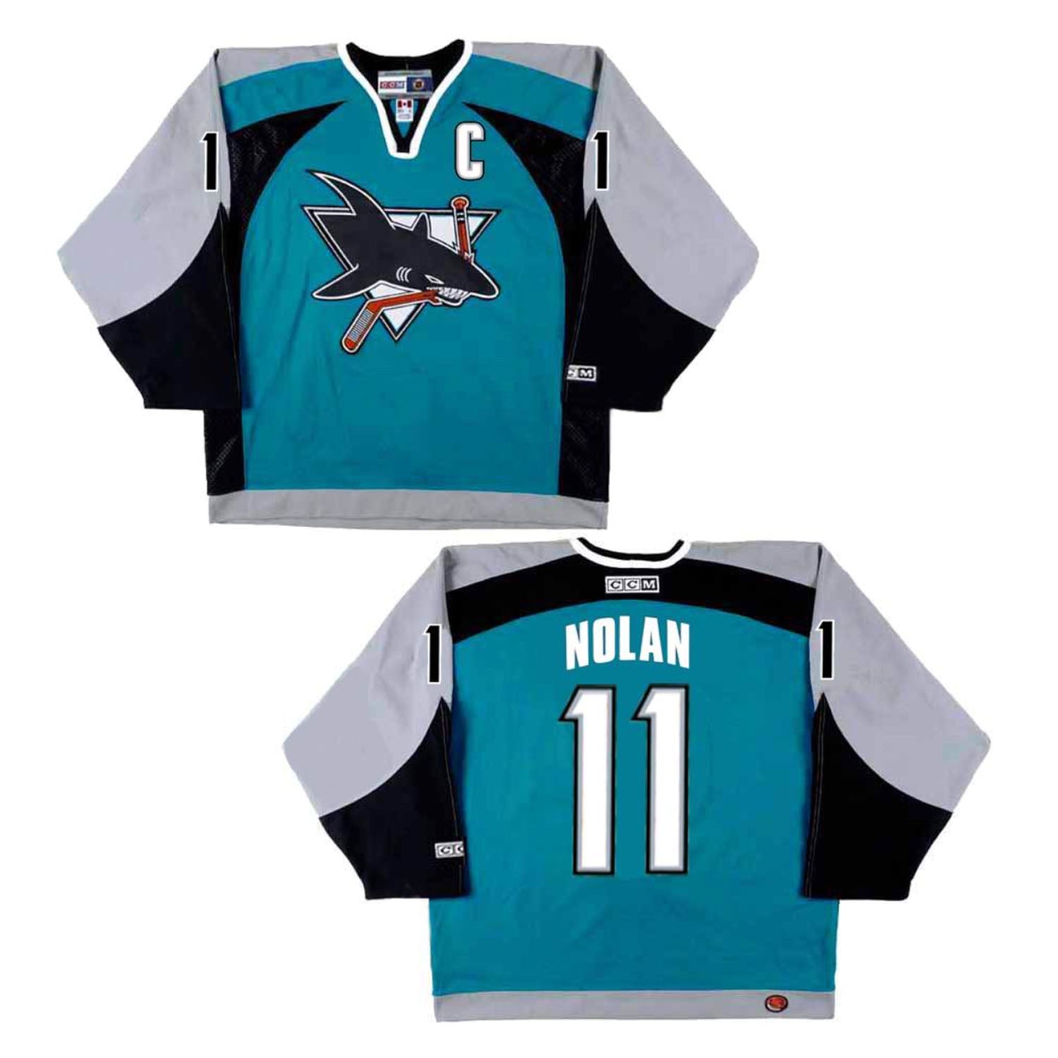 Owen Nolan San Jose Sharks 11 Jersey