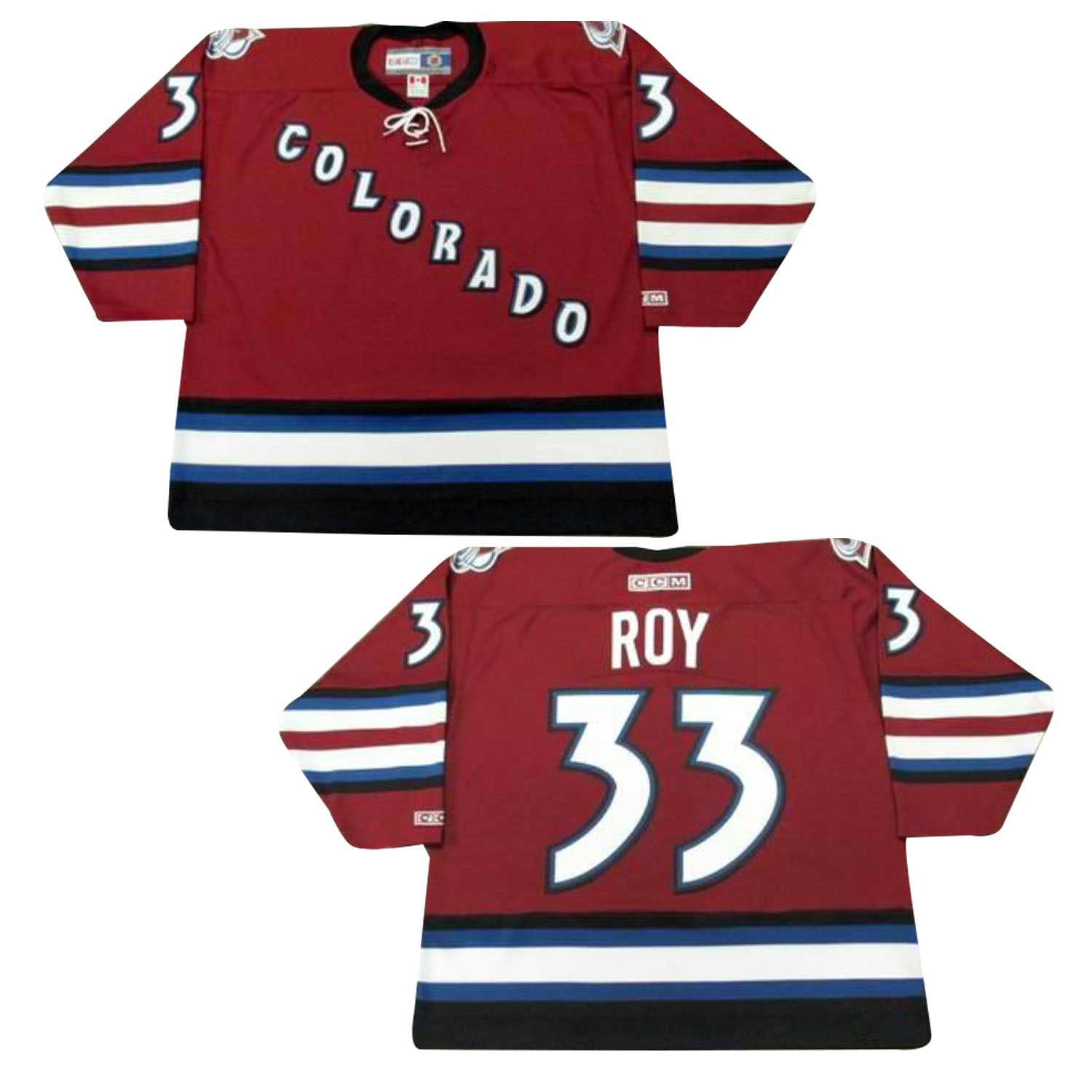 Patrick Roy Colorado Avalanche 33 Jersey