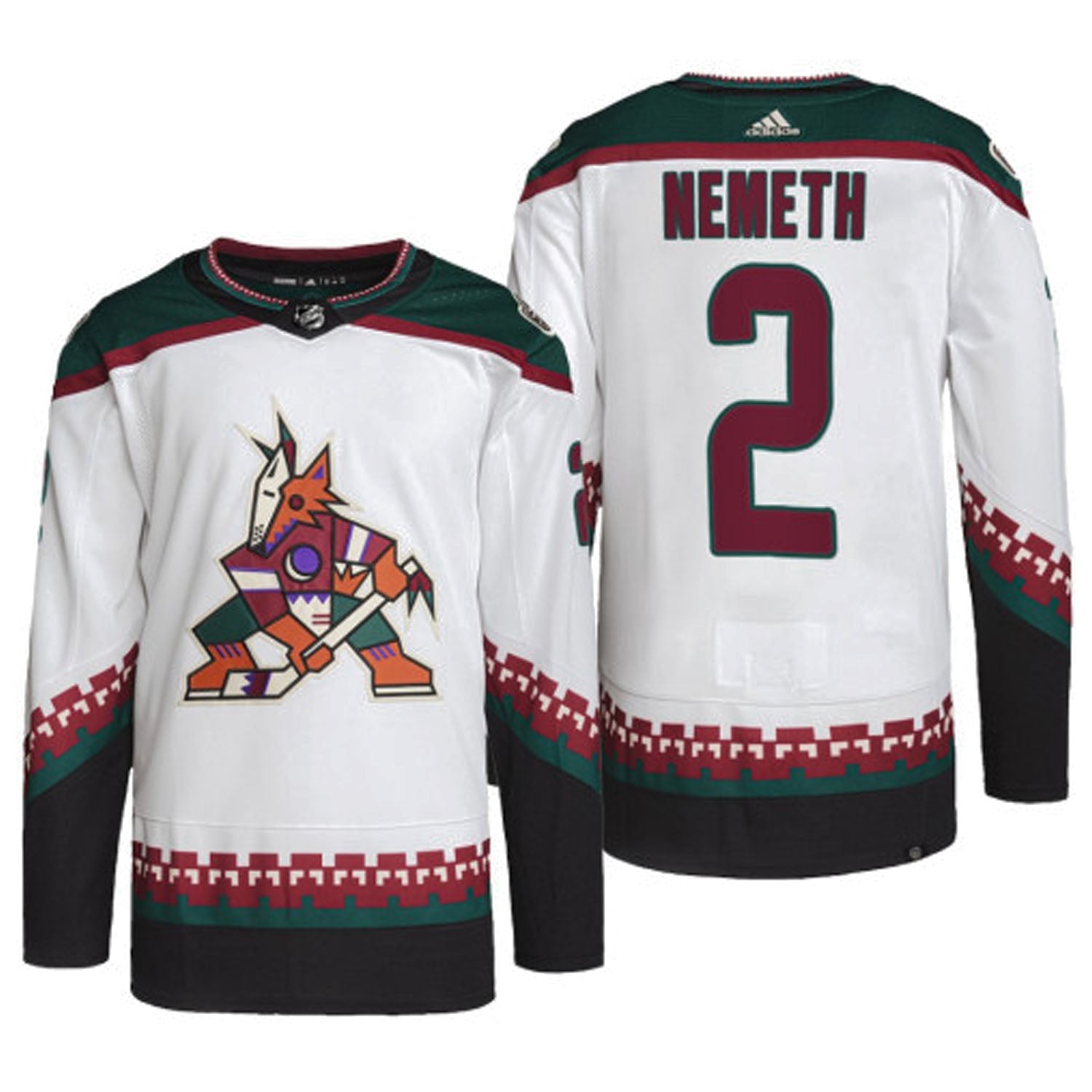 Patrik Nemeth Arizona Coyotes 2 Jersey