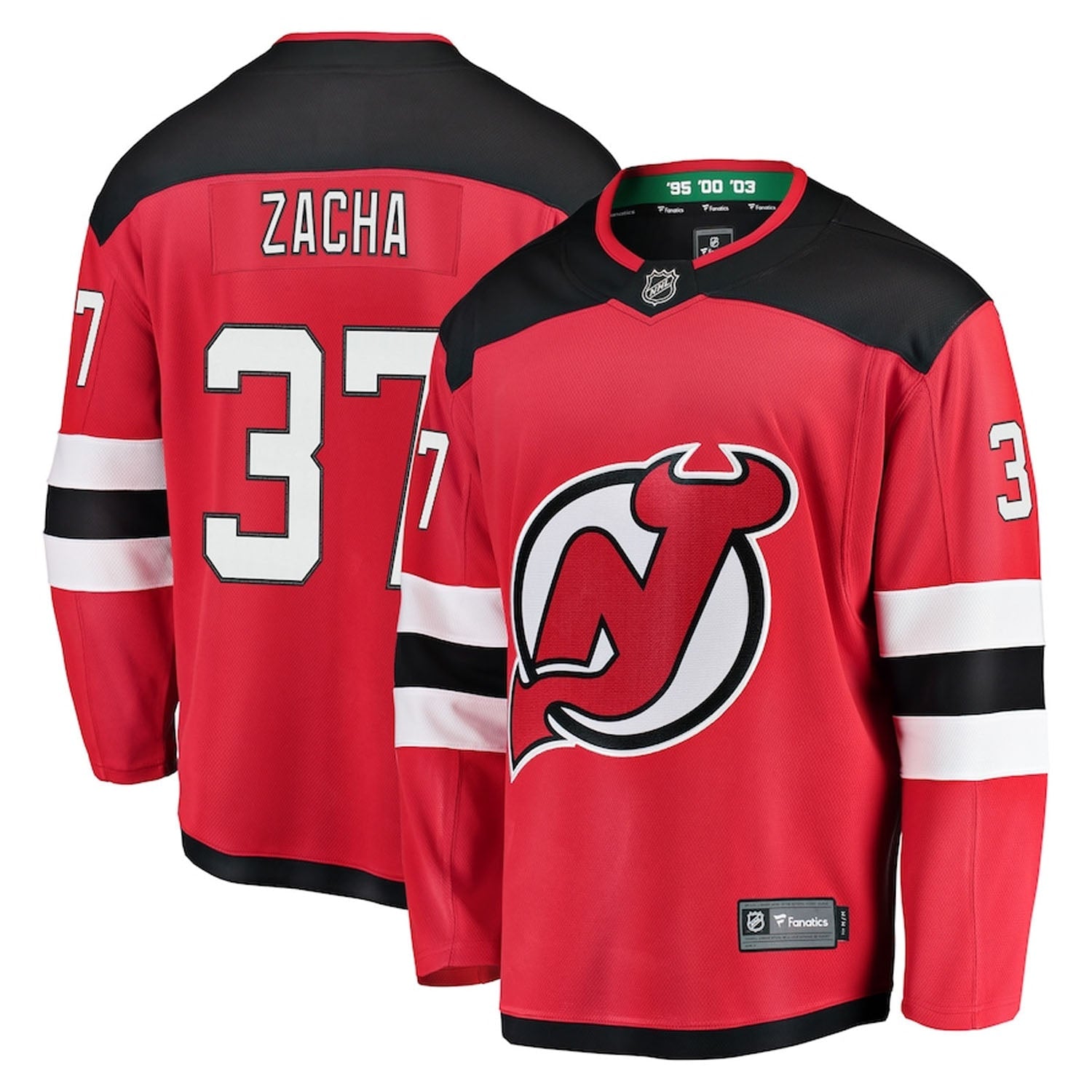 Pavel Zacha New Jersey Devils 37 Jersey