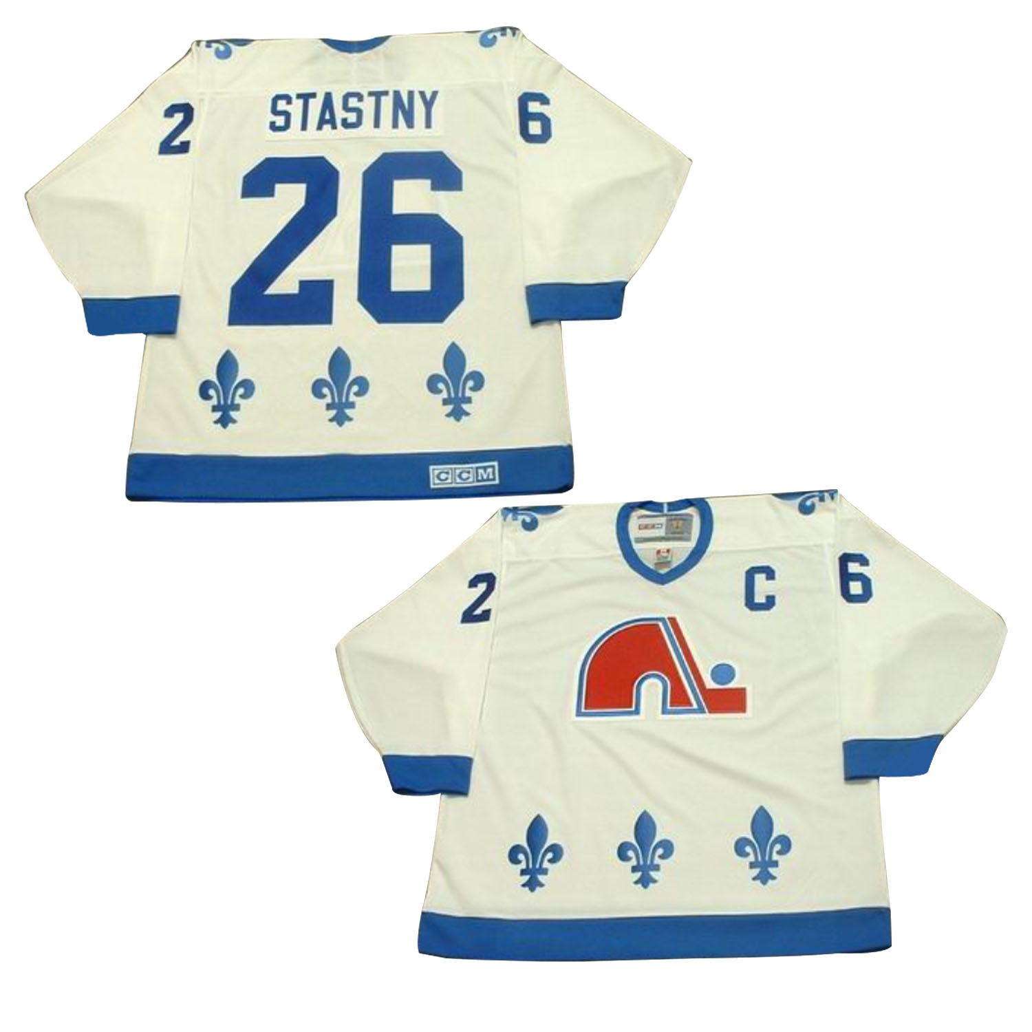 Peter Stastny Quebec Nordiques 26 Jersey
