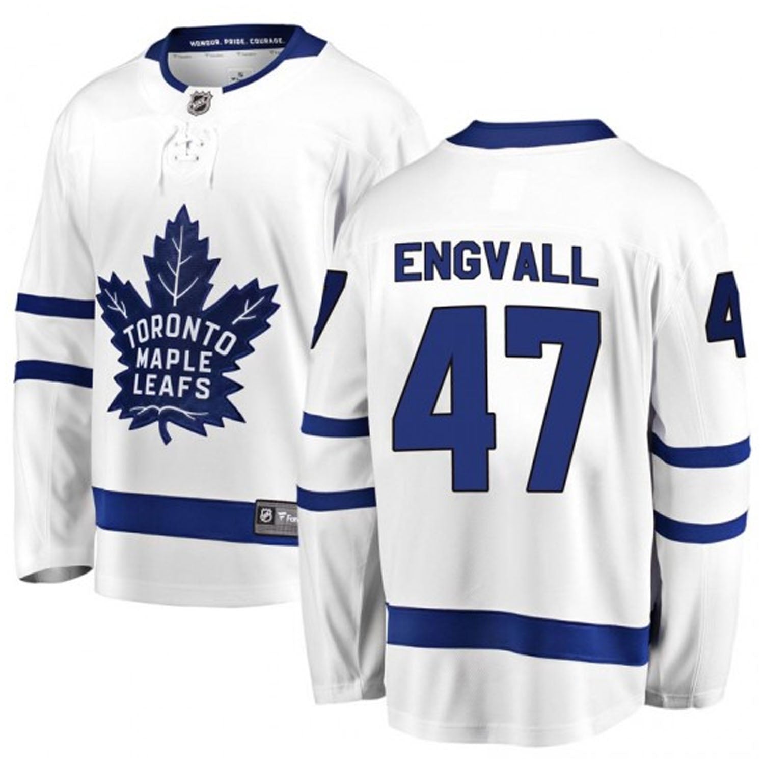 Pierre Engvall Toronto Maple Leafs 47 Jersey