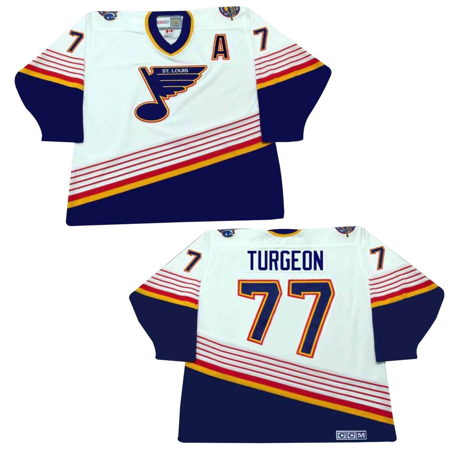 Pierre Turgeon St. Louis Blues 77 Jersey