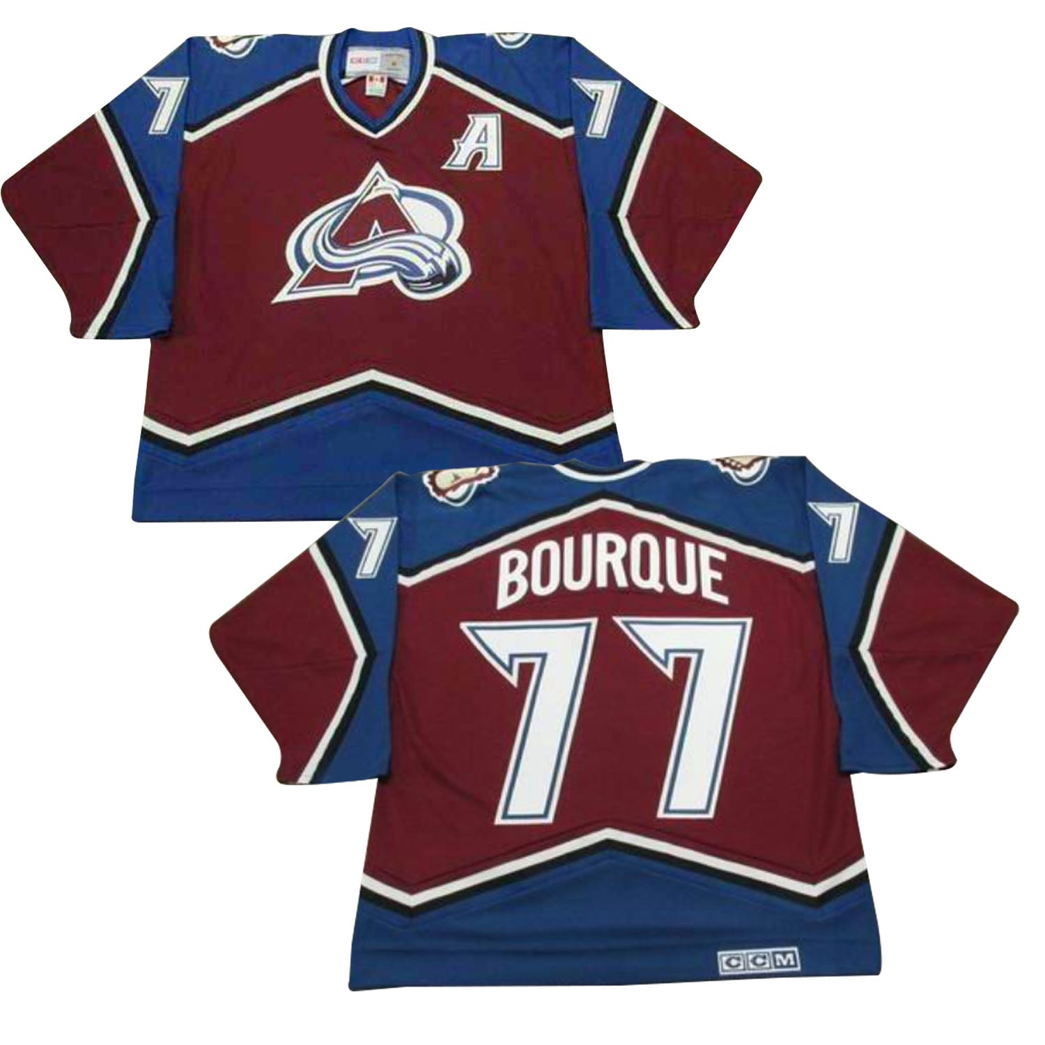 Ray Bourque Colorado Avalanche 77 Jersey