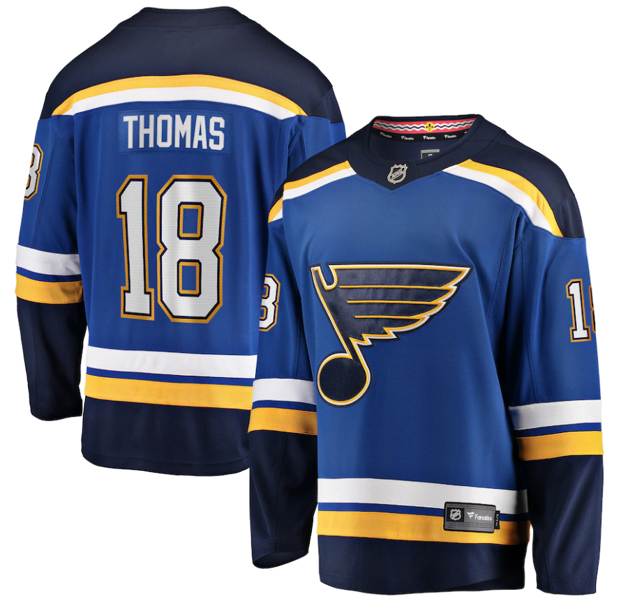 Robert Thomas St. Louis Blues 18 Jersey