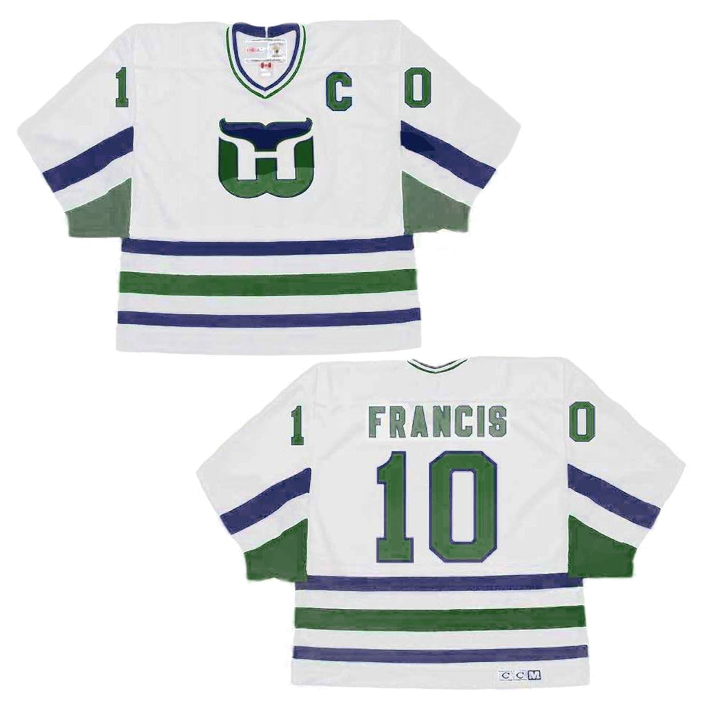 Ron Francis Hartford Whalers 10 Jersey