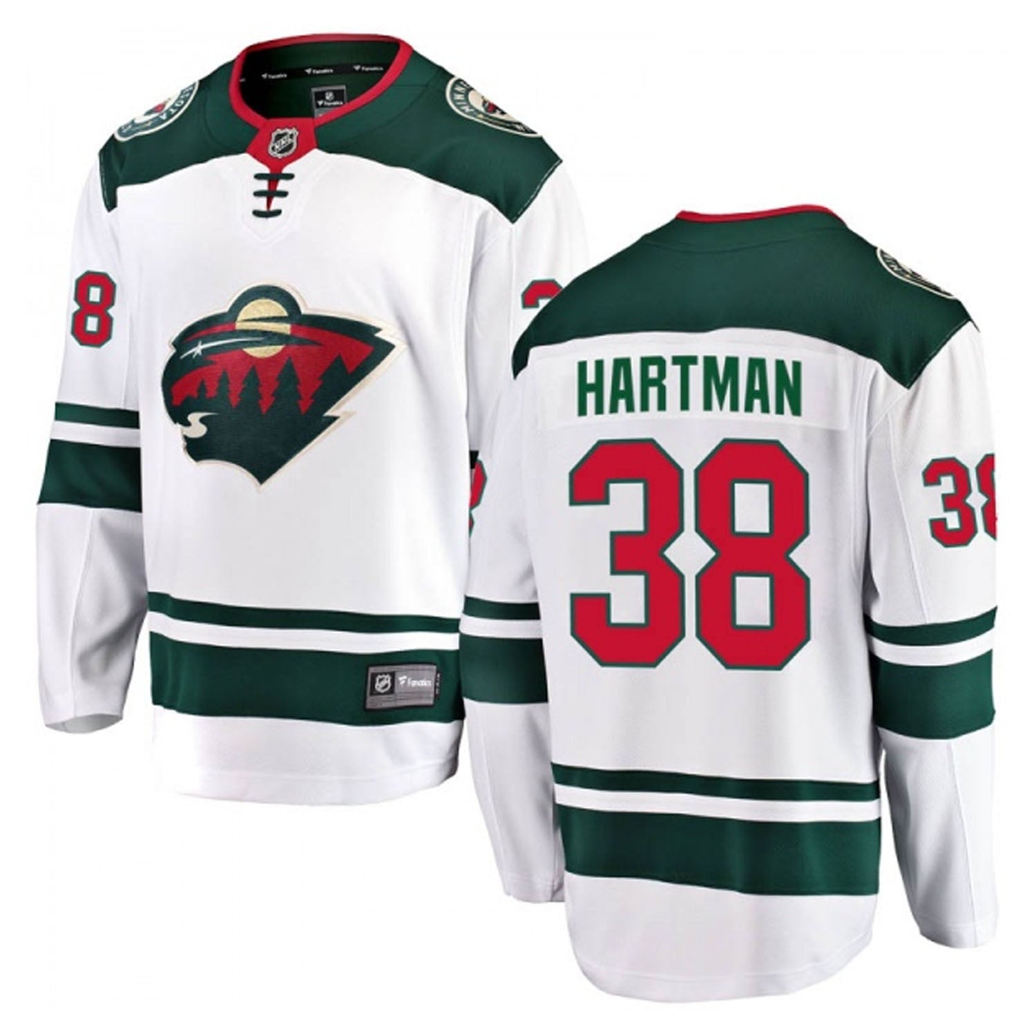 Ryan Hartman Minnesota Wild 38 Jersey