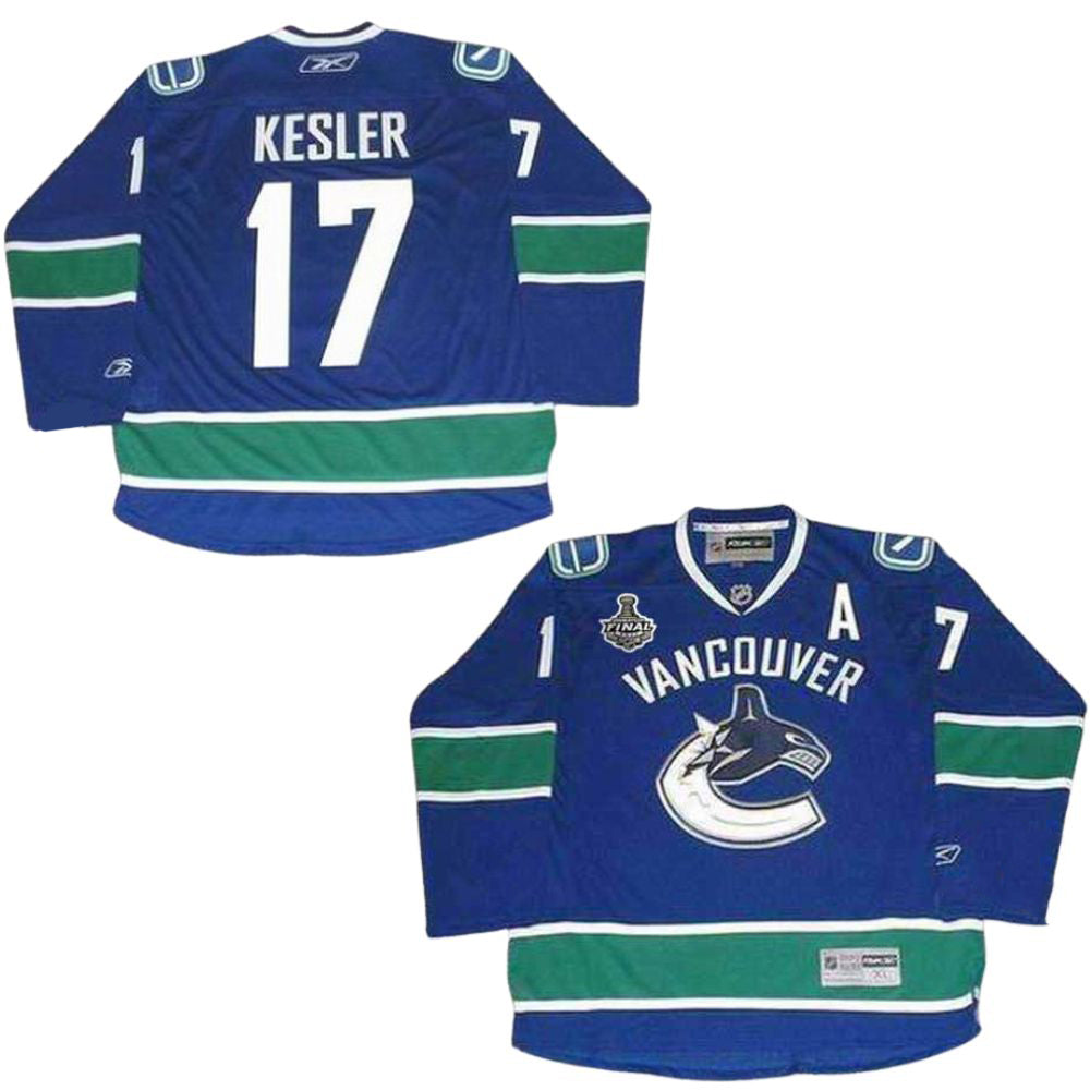 Ryan Kesler Vancouver Canucks 17 Jersey