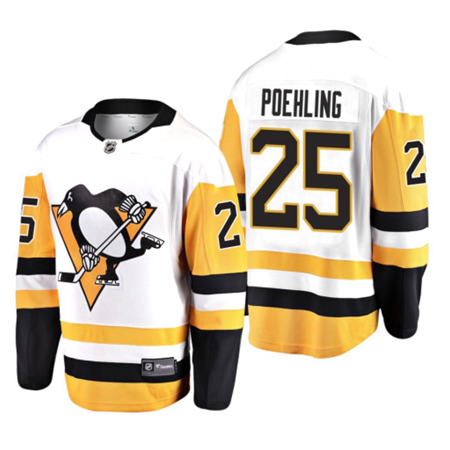 Ryan Poehling Pittsburgh Penguins 25 Jersey