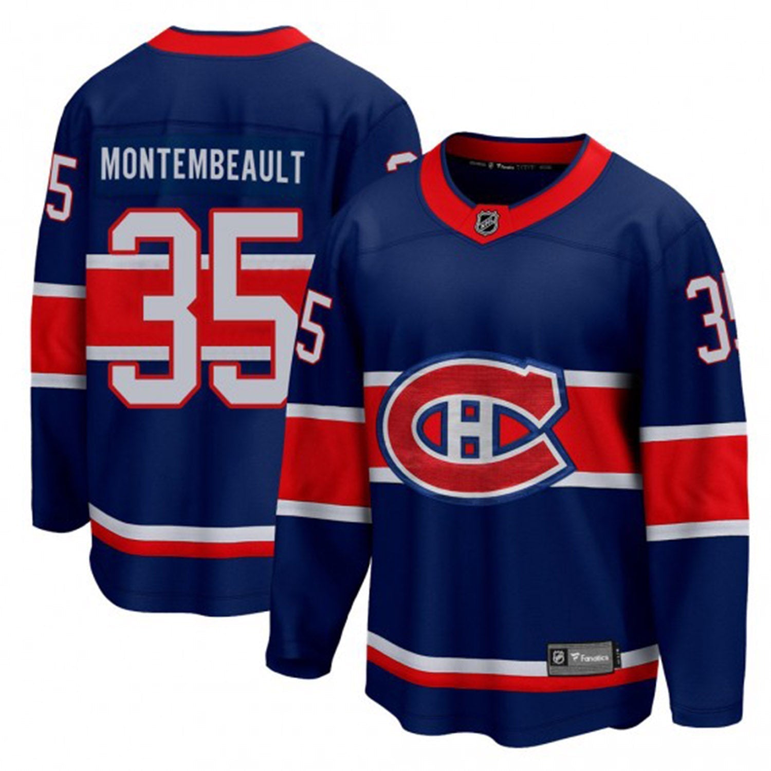 Sam Montembeault Montreal Canadiens 33 Jersey