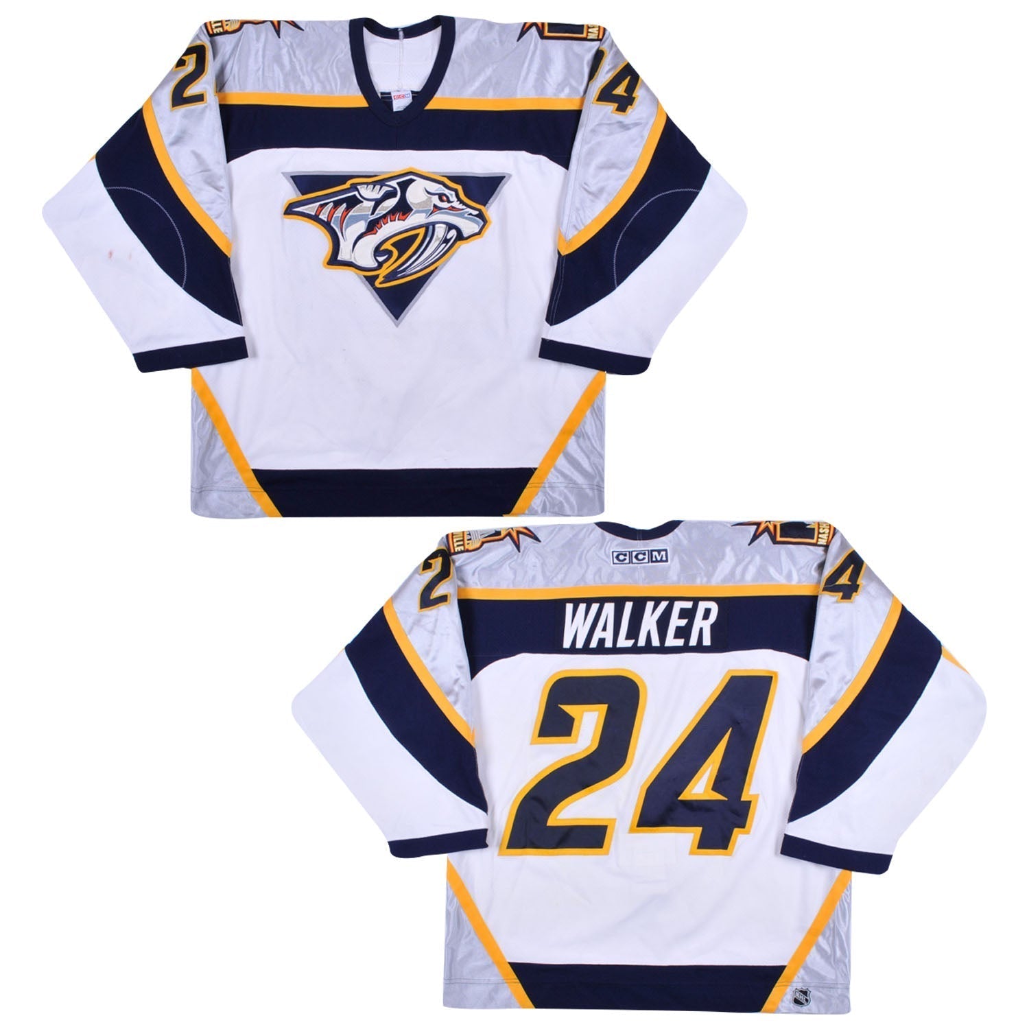 Scott Walker Nashville Predators 24 Jersey