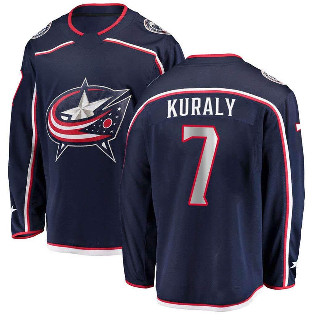 Sean Kuraly Columbus Blue Jackets 7 Jersey