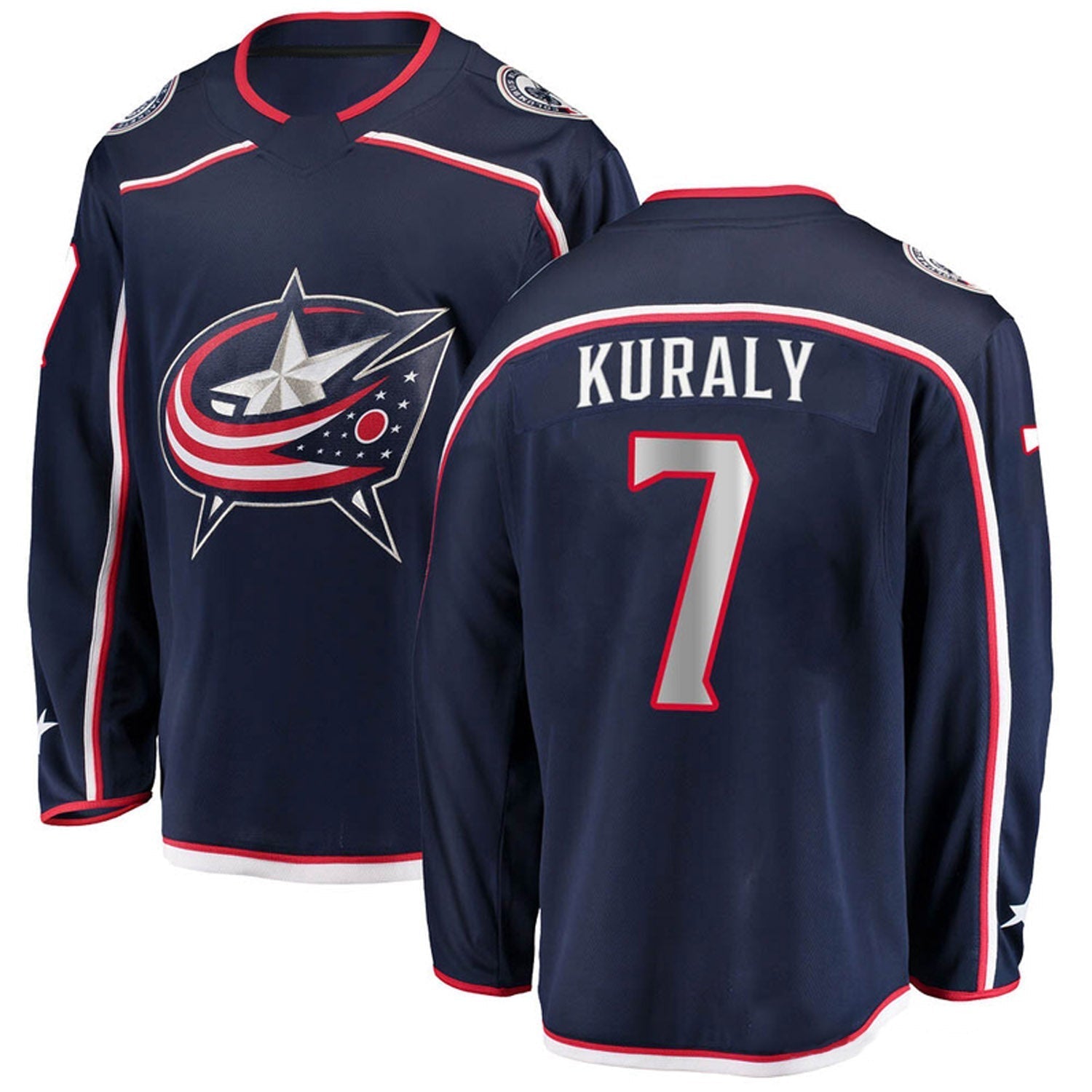 Sean Kuraly Columbus Blue Jackets 7 Jersey