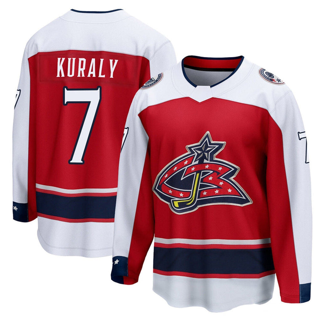 Sean Kuraly Columbus Blue Jackets 7 Jersey