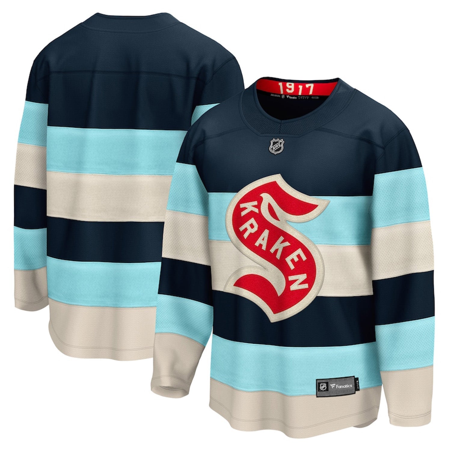 Seattle Kraken Winter Classic Blank Jersey