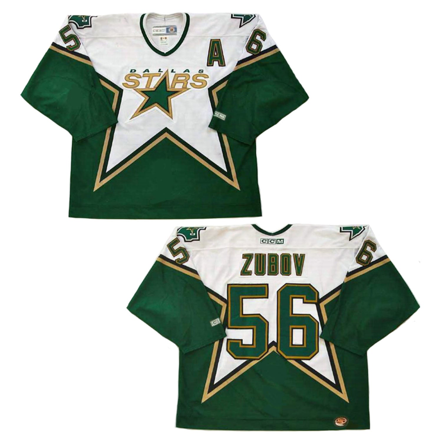 Sergei Zubov Dallas Stars 56 Jersey