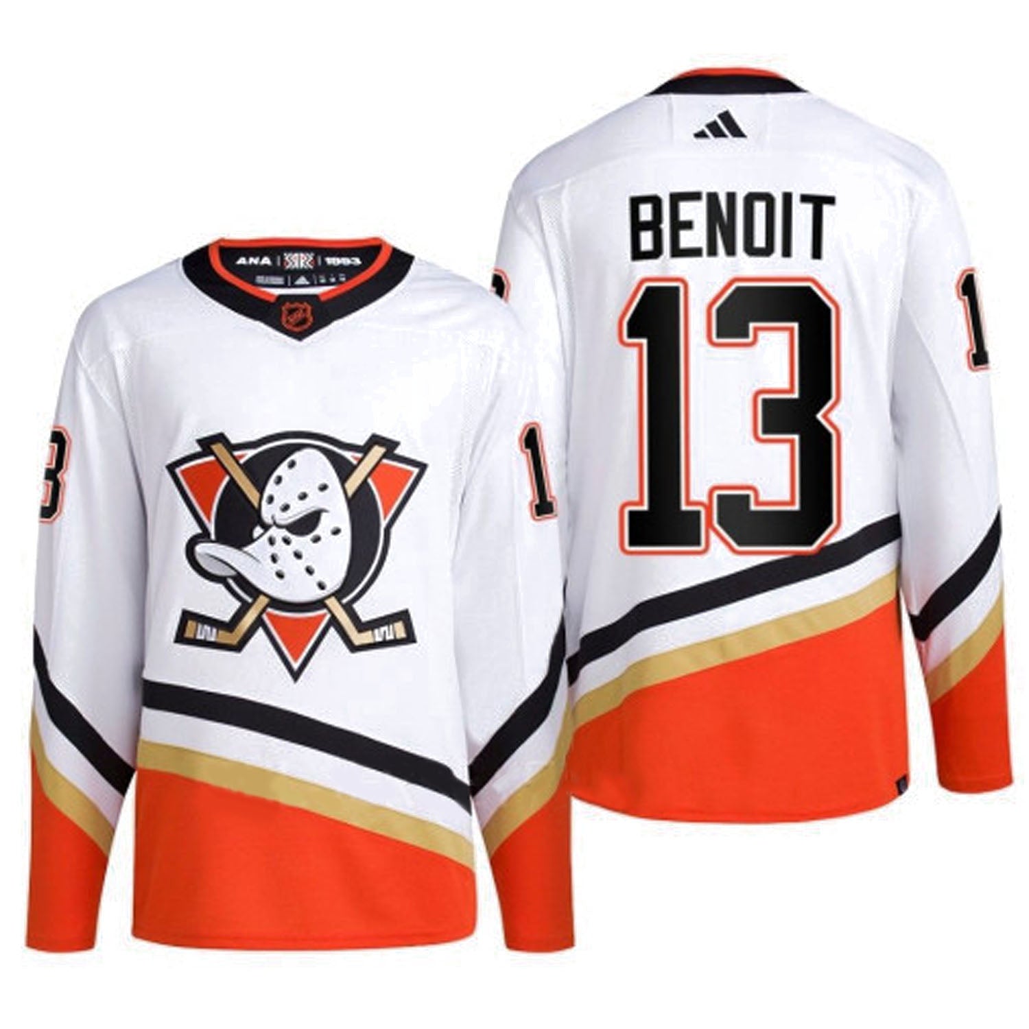Simon Benoit Anaheim Ducks 13 Jersey