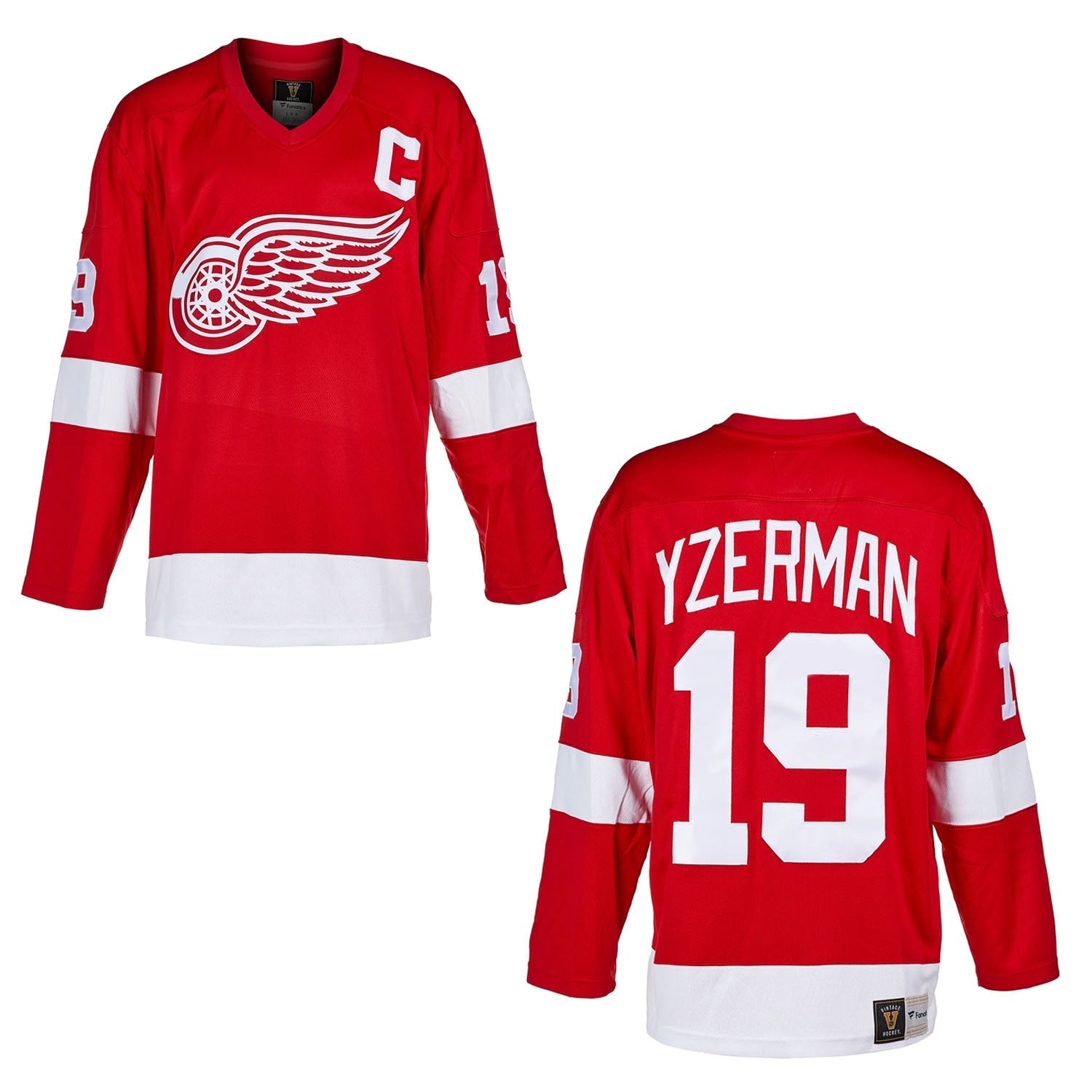 Steve Yzerman Detroit Red Wings 19 Jersey