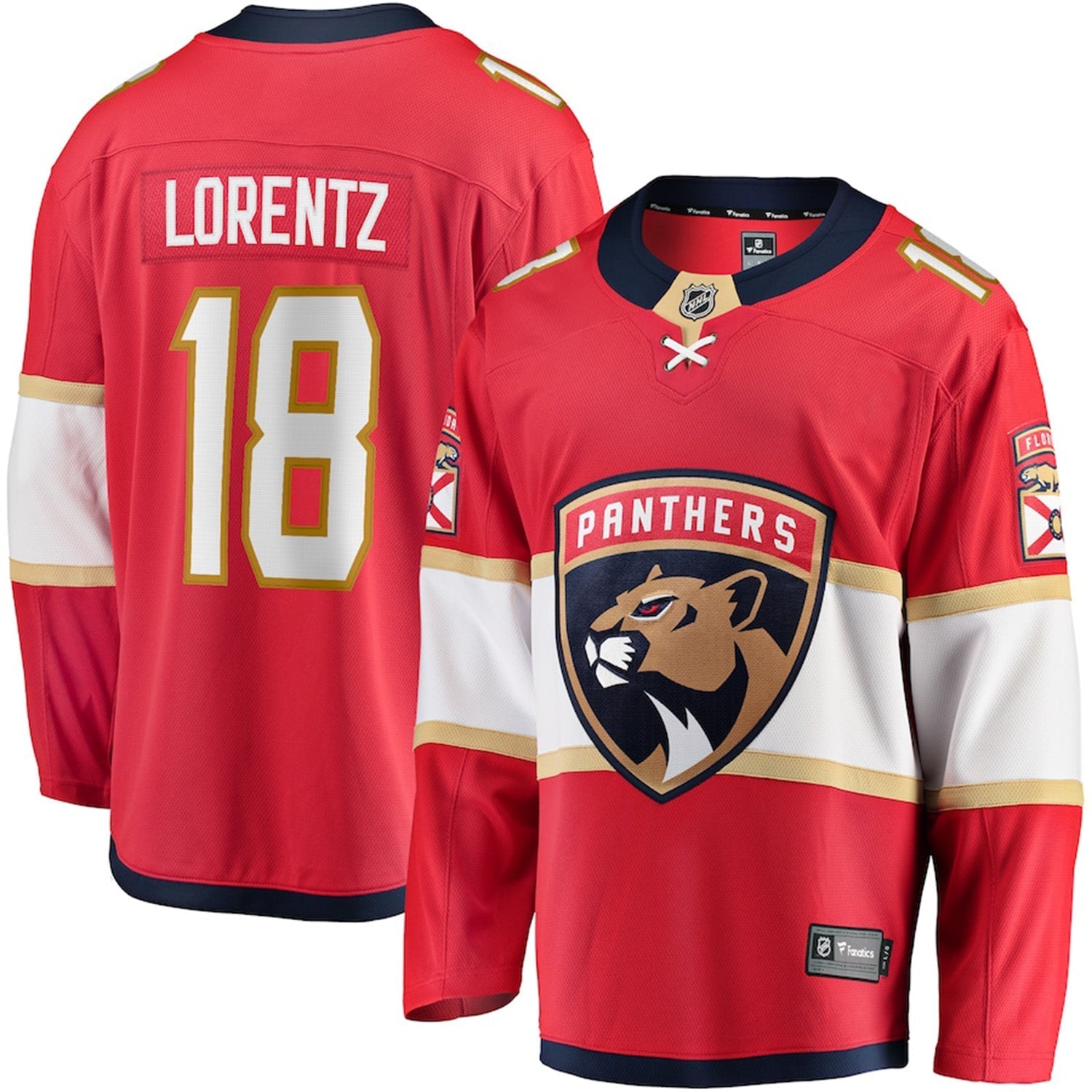 Steven Lorentz Florida Panthers 18 Jersey