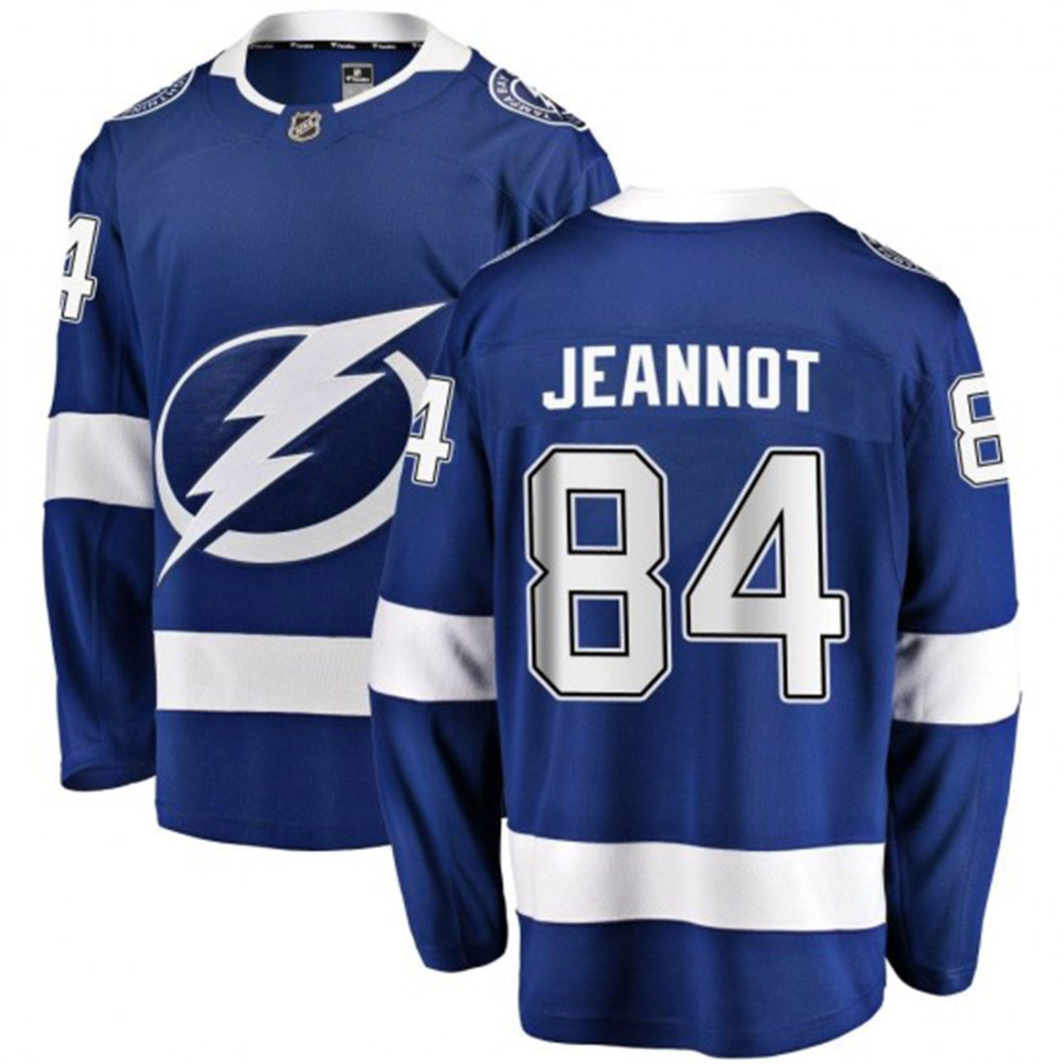 Tanner Jeannot Tampa Bay Lightning 84 Jersey