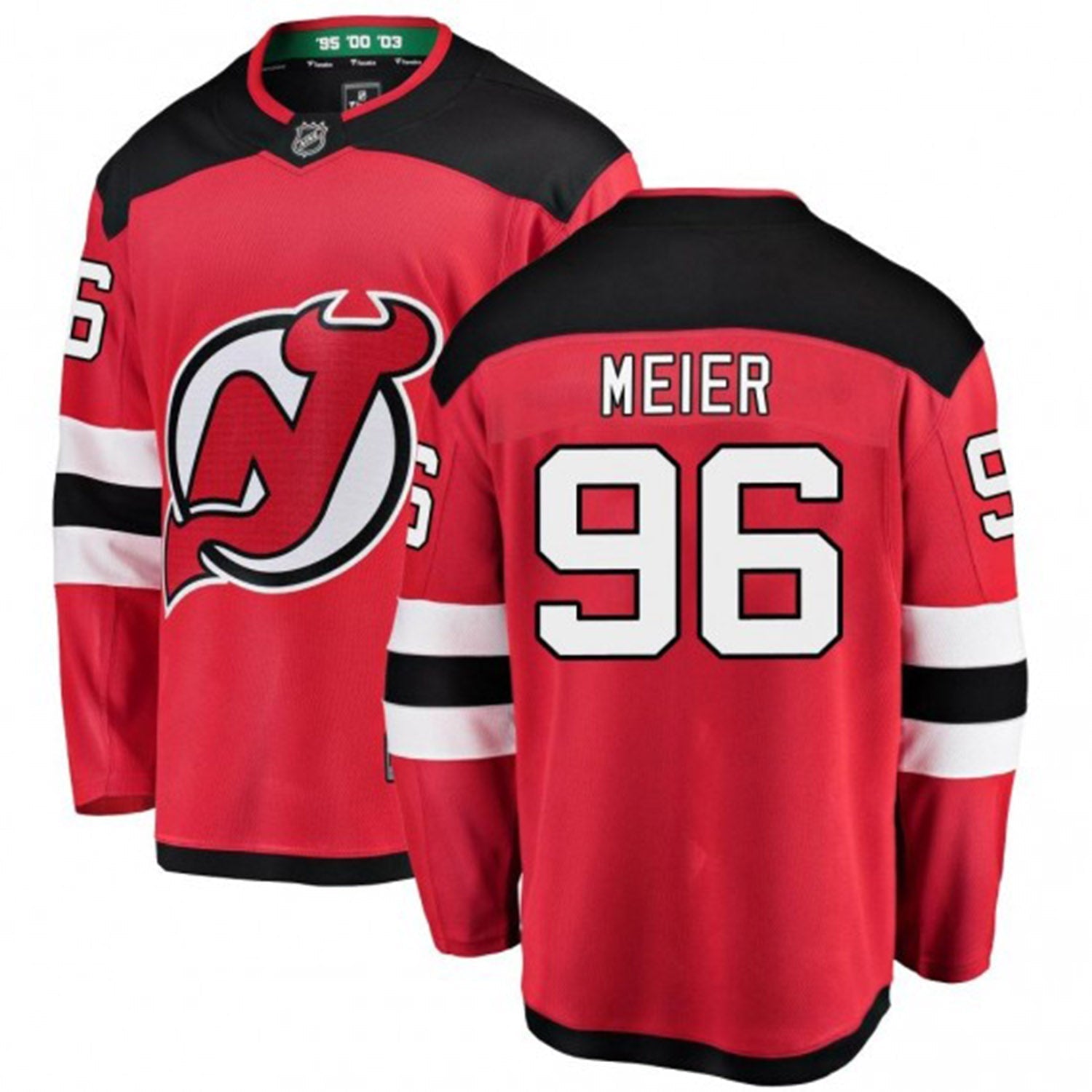 Timo Meier New Jersey Devils 96 Jersey