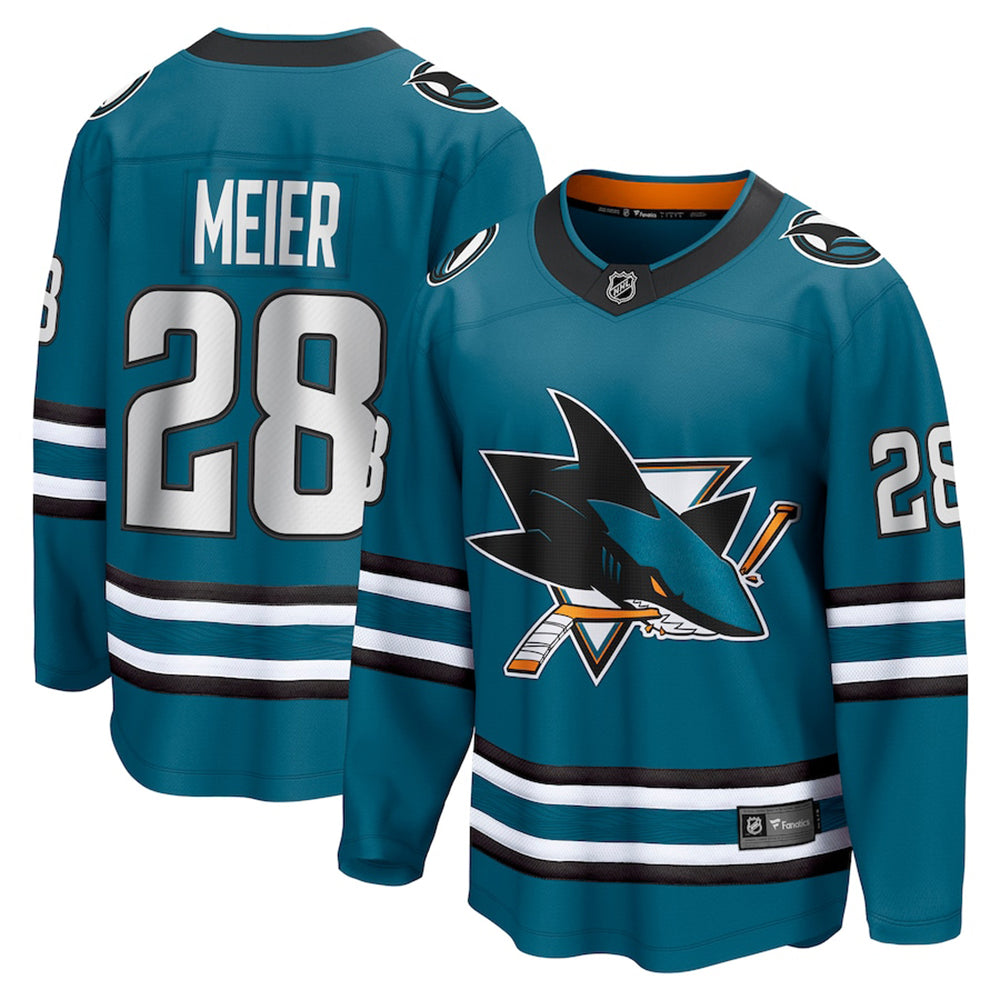 Timo Meier San Jose Sharks 28 Jersey