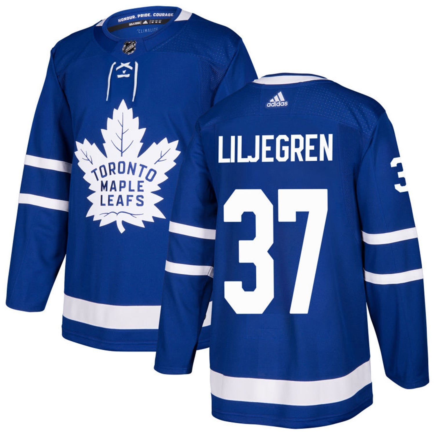 Timothy Liljegren Toronto Maple Leafs 37 Jerey