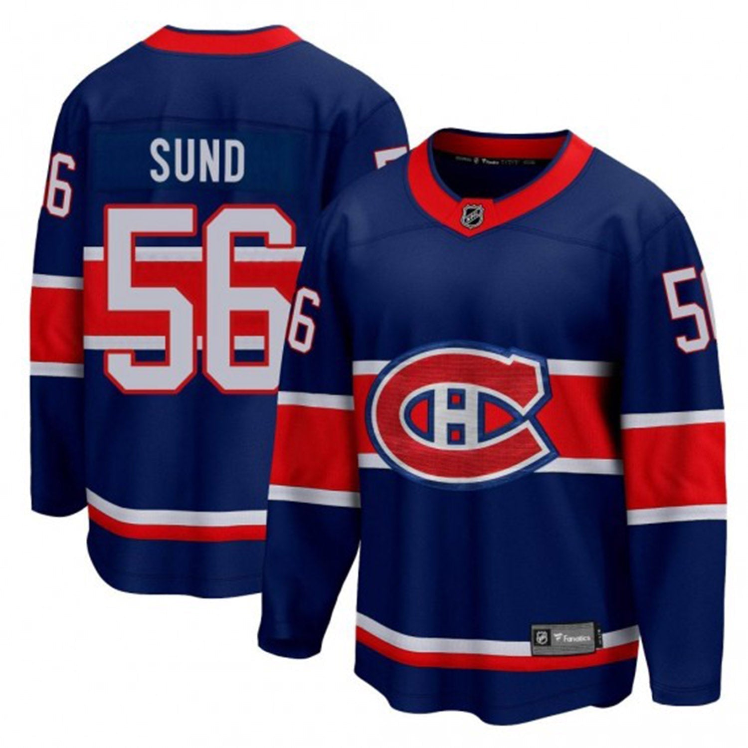 Tony Sund Montreal Canadiens 56 Jersey