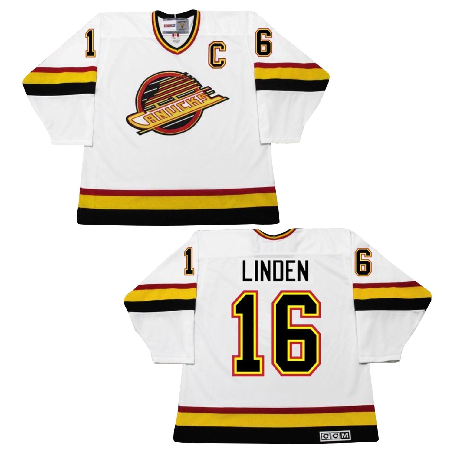 Trevor Linden Vancouver Canucks 16 Jersey