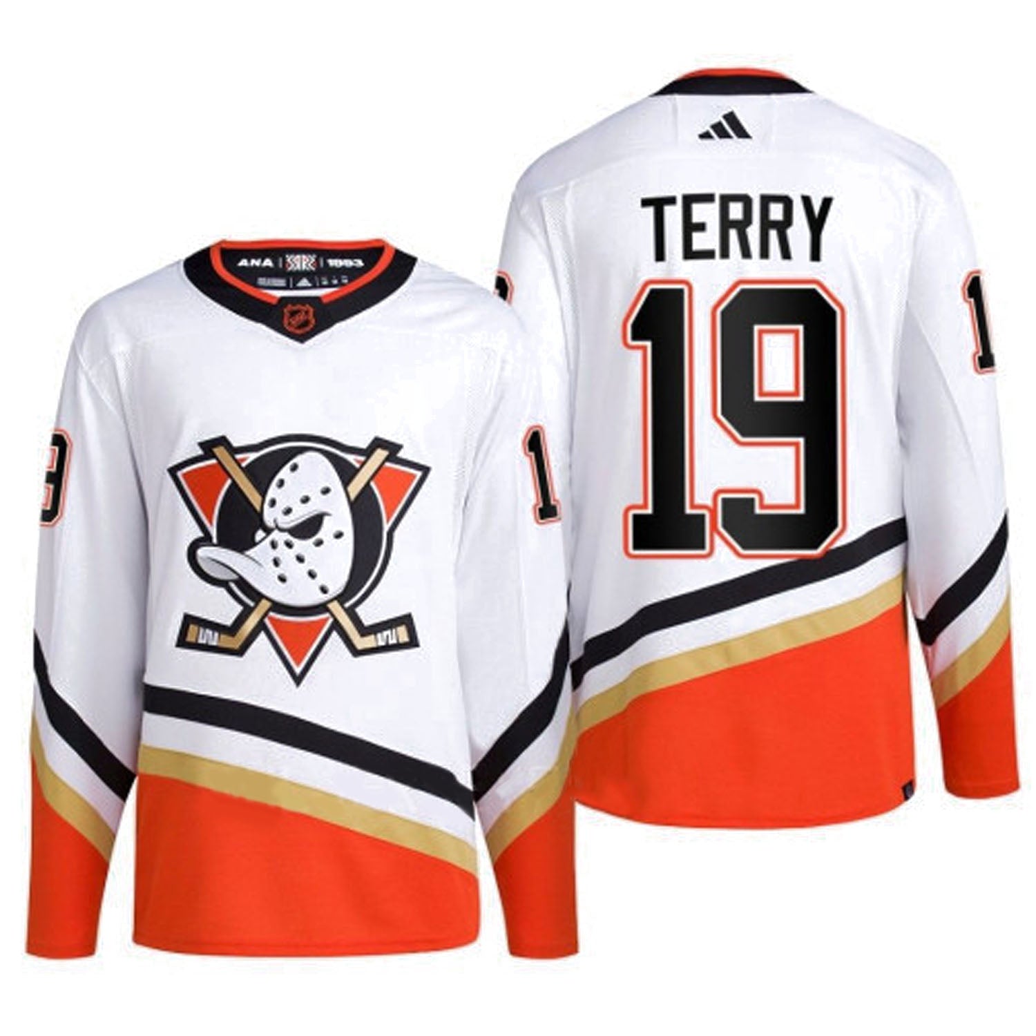 Troy Terry Anaheim Ducks 19 Jersey