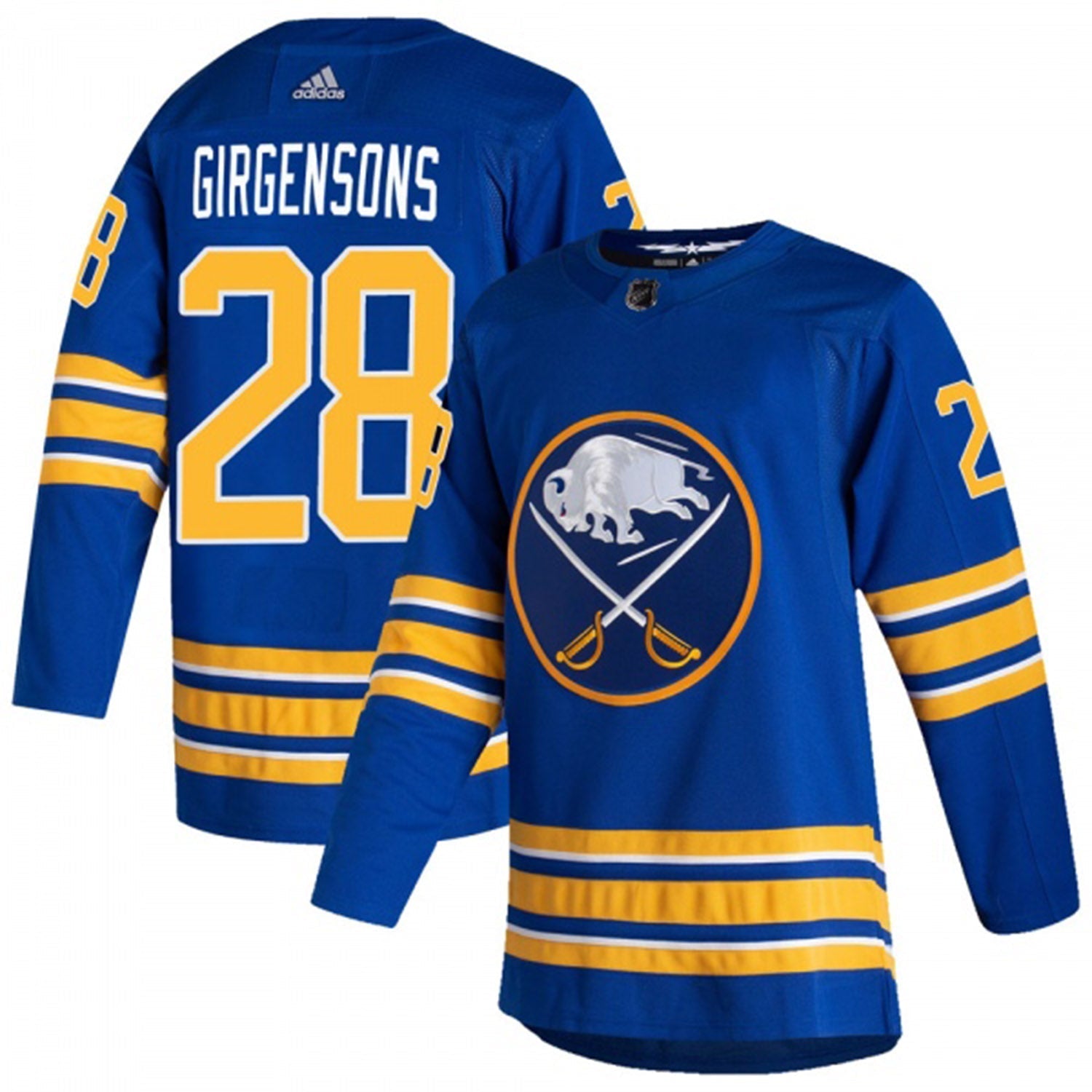Zemgus Girgensons Buffalo Sabres 28 Jersey