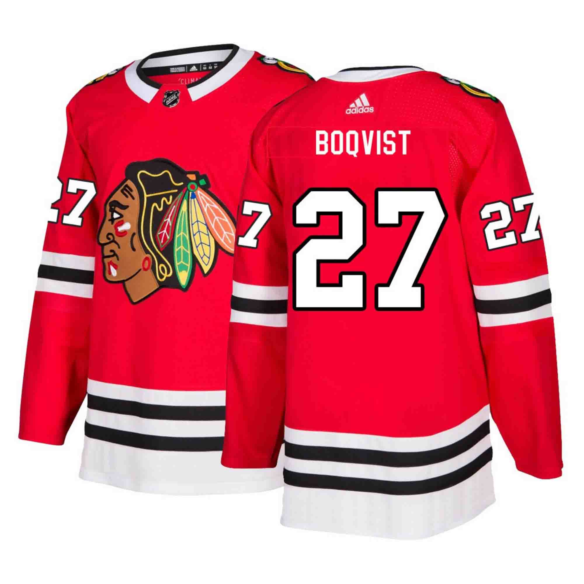 Adam Boqvist Chicago Blackhawks 27 Jersey