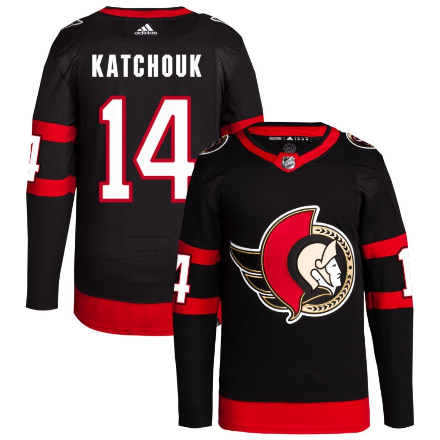 Boris Katchouk Ottawa Senators 14 Jersey