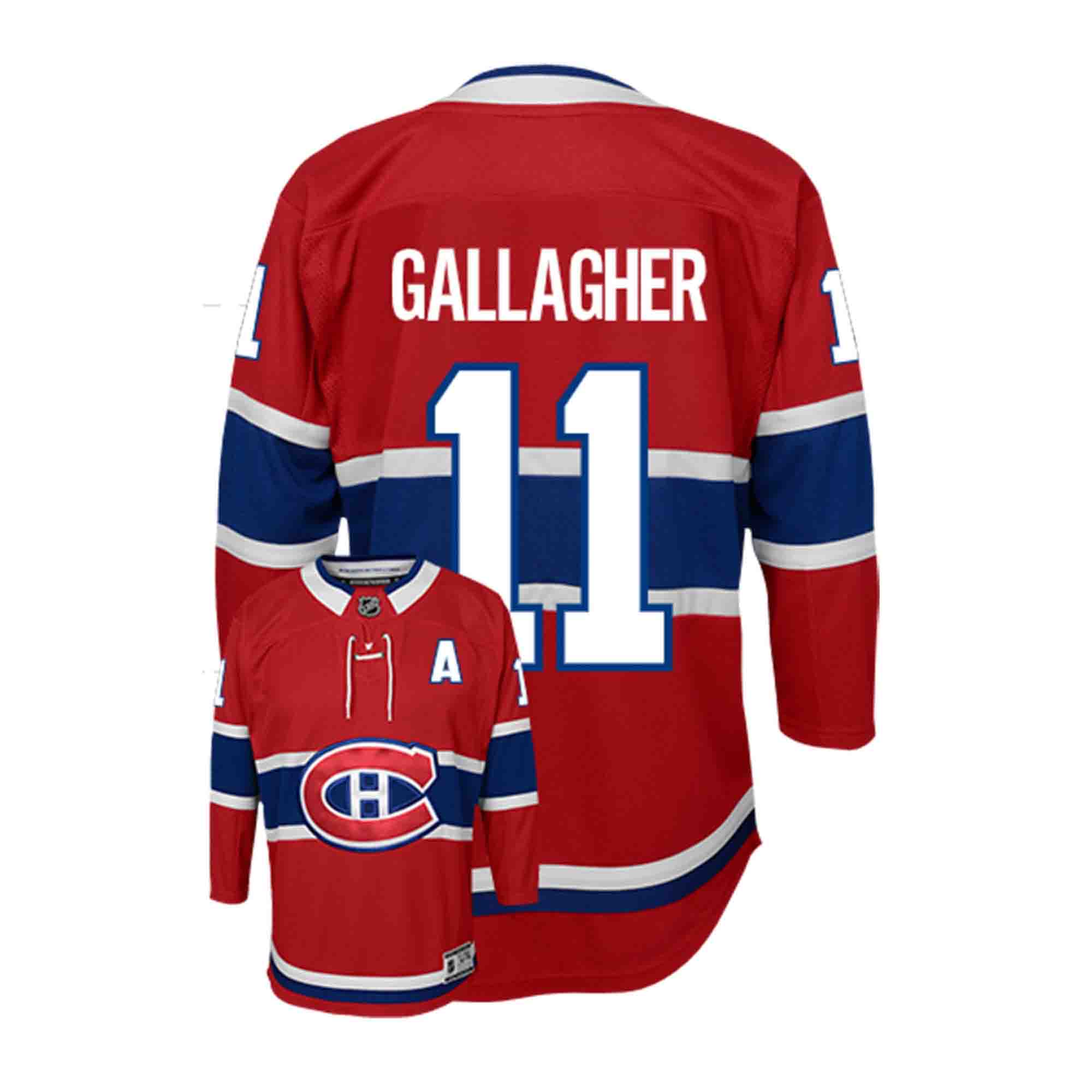 Brendan Gallagher Montreal Canadiens 11 Jersey