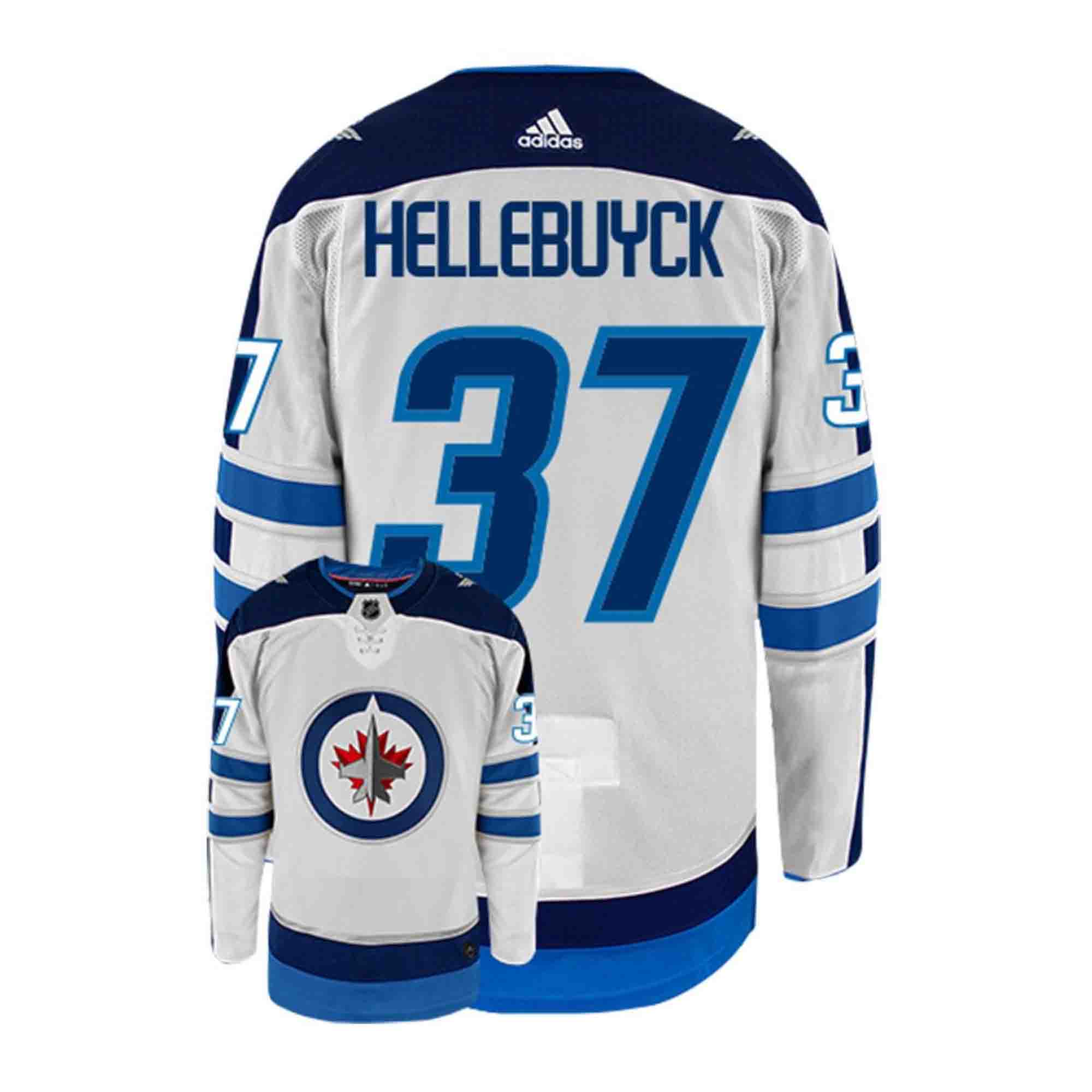 Connor Hellebuyck Winnipeg Jets 37 Jersey