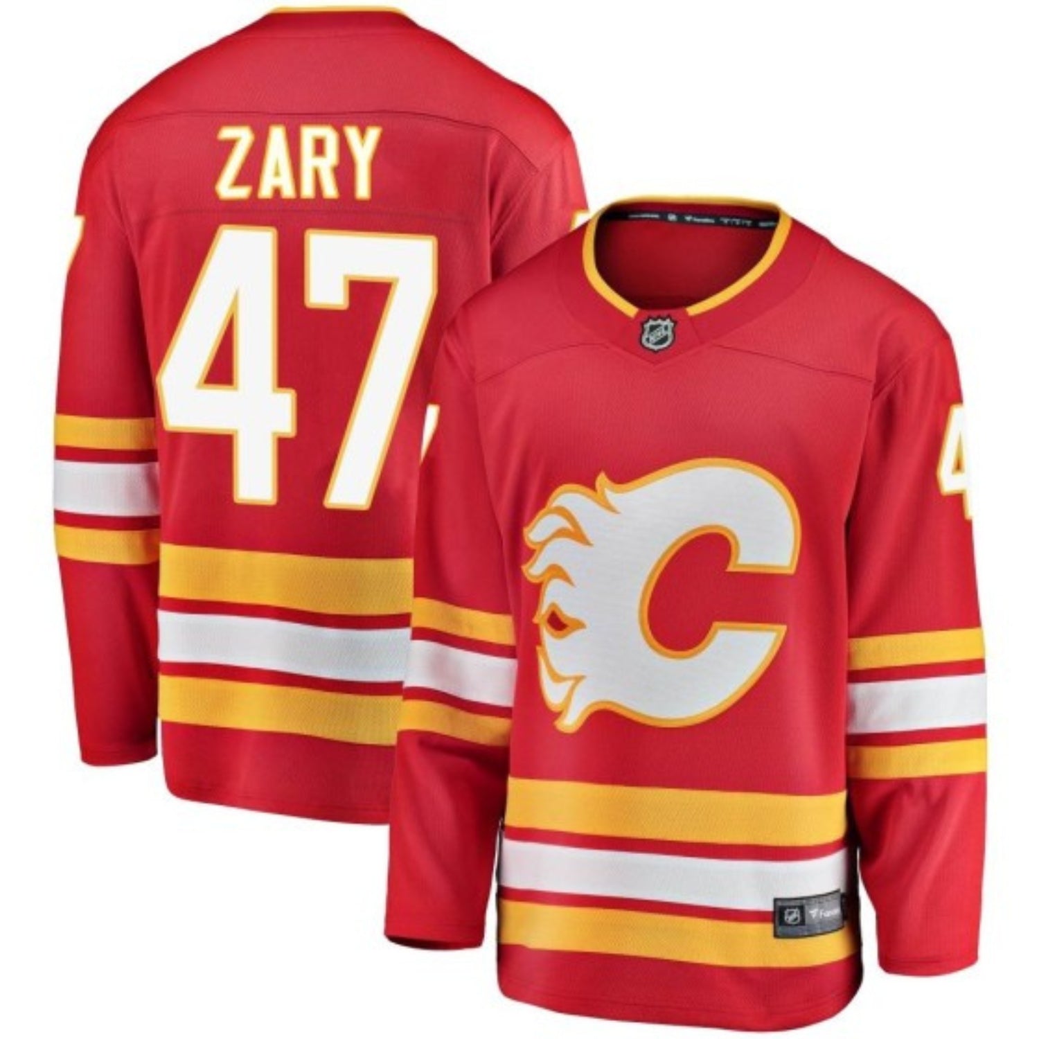 Connor Zary Calgary Flames 47 Jersey