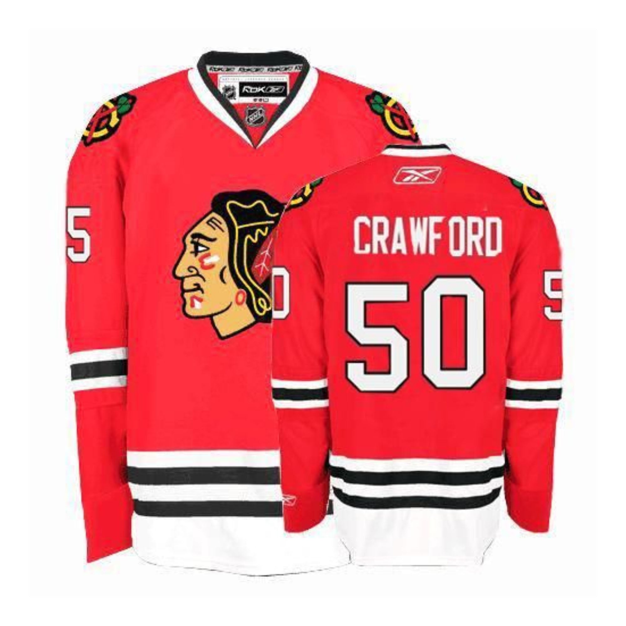 Corey Crawford Chicago Blackhawks 50 Jersey