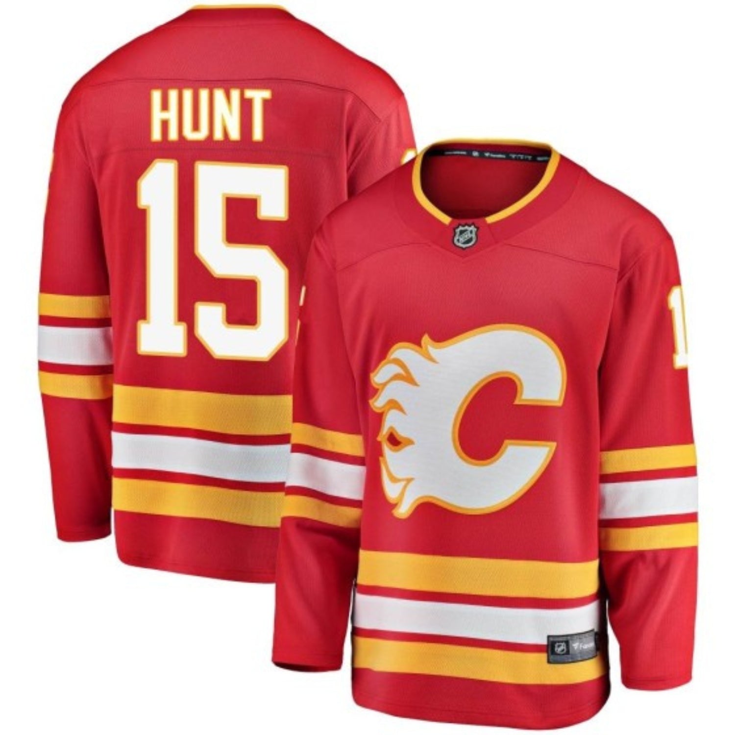 Dryden Hunt Calgary Flames 15 Jersey