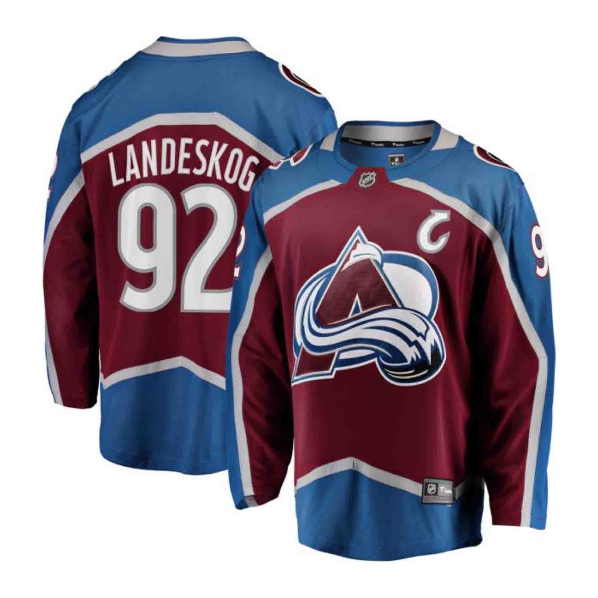 Gabriel Landeskog Colorado Avalanche 92 Jersey
