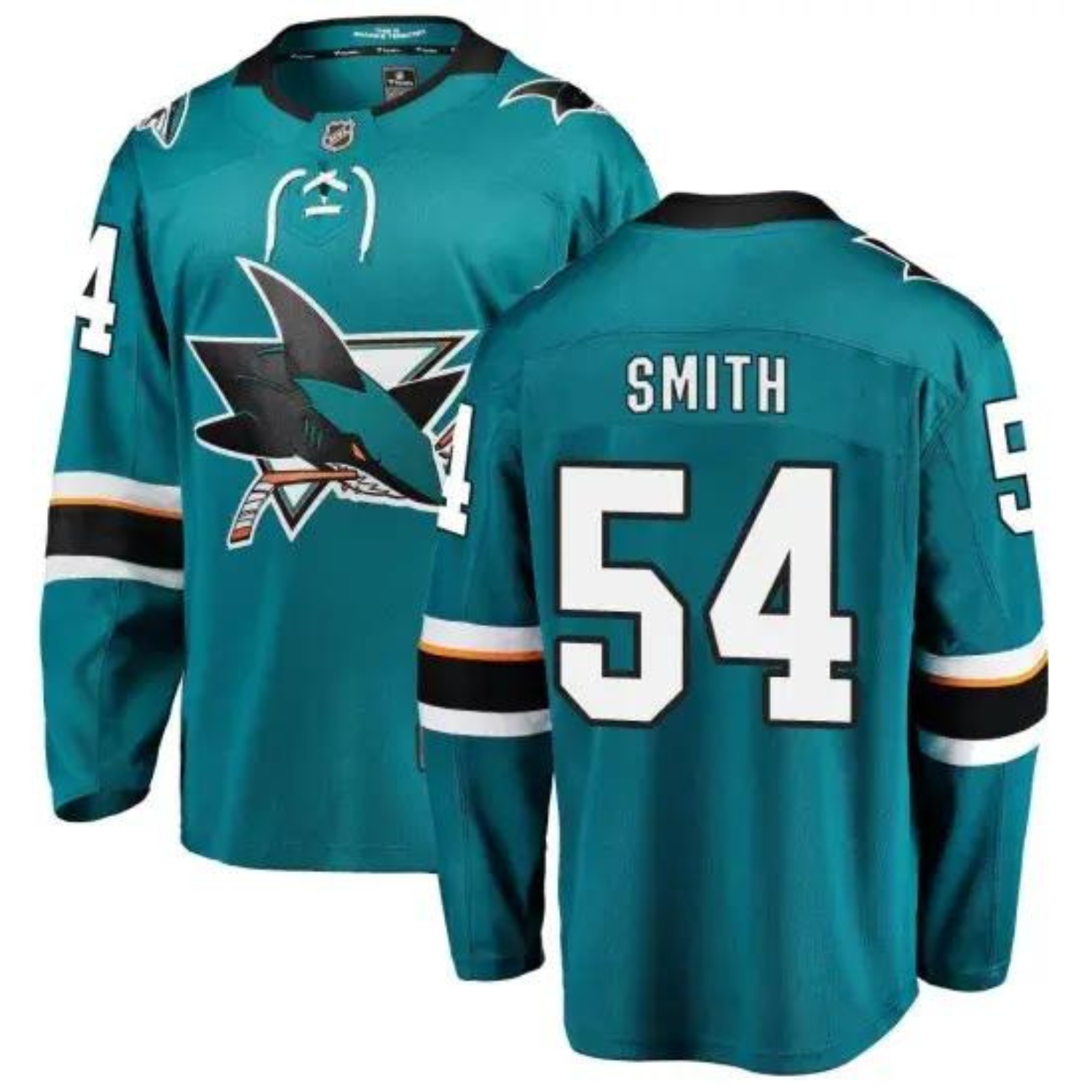 Givani Smith San Jose Sharks 54 Jersey