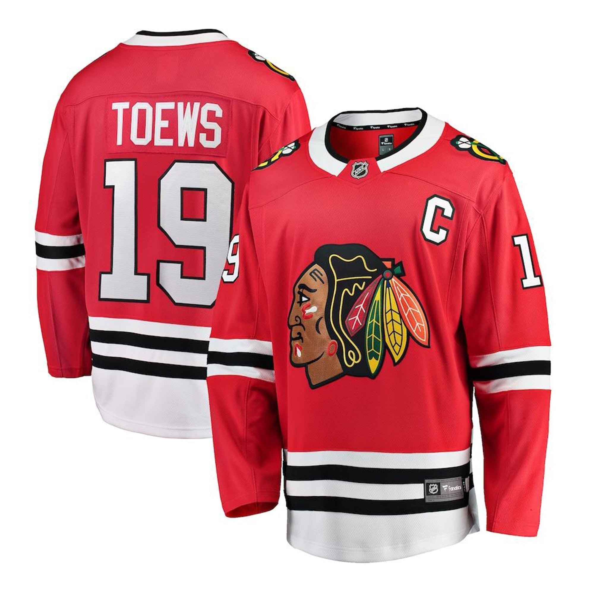 Jonathan Toews Chicago Blackhawks 19 Jersey