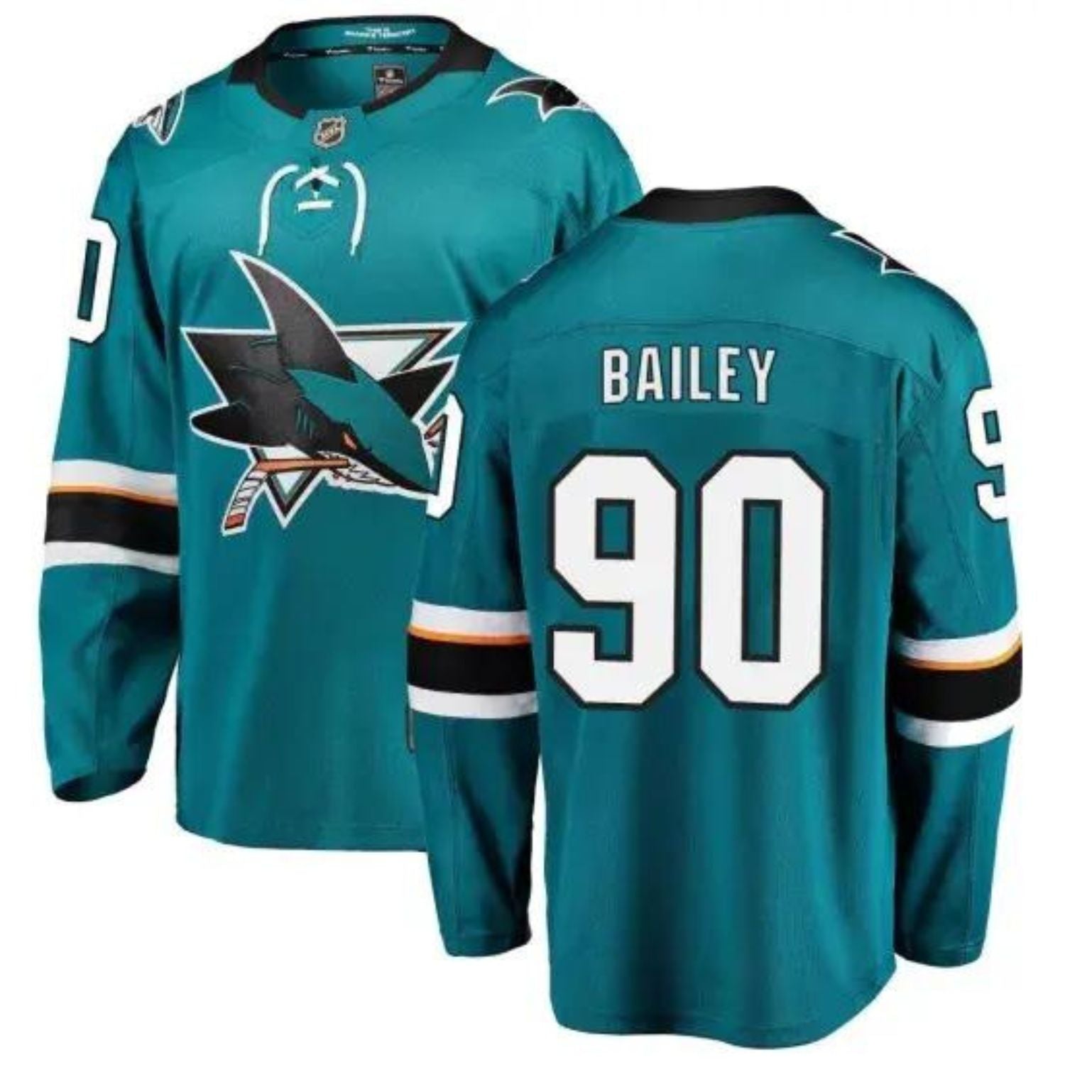Justin Bailey San Jose Sharks 90 Jersey