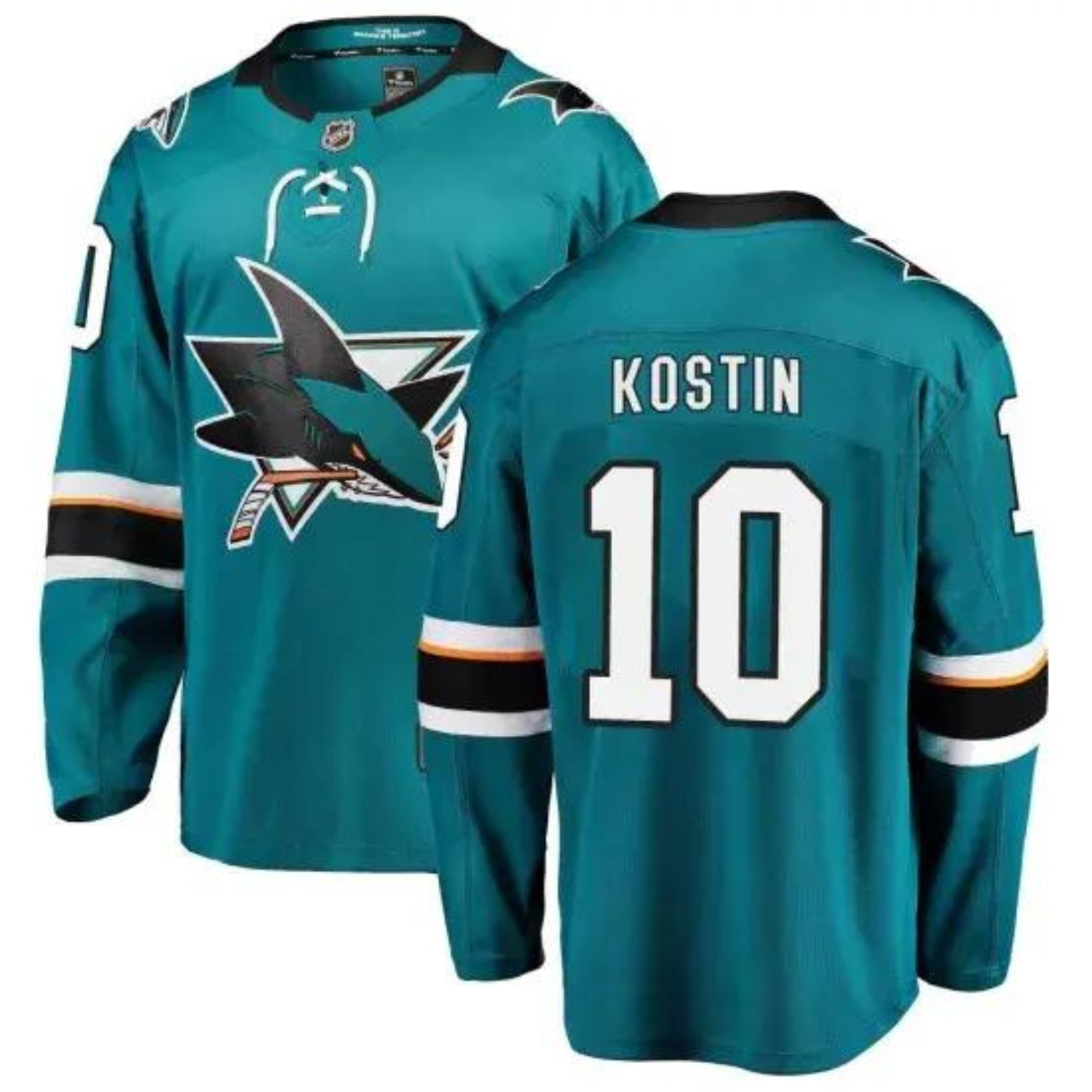 Klim Kostin San Jose Sharks 10 Jersey