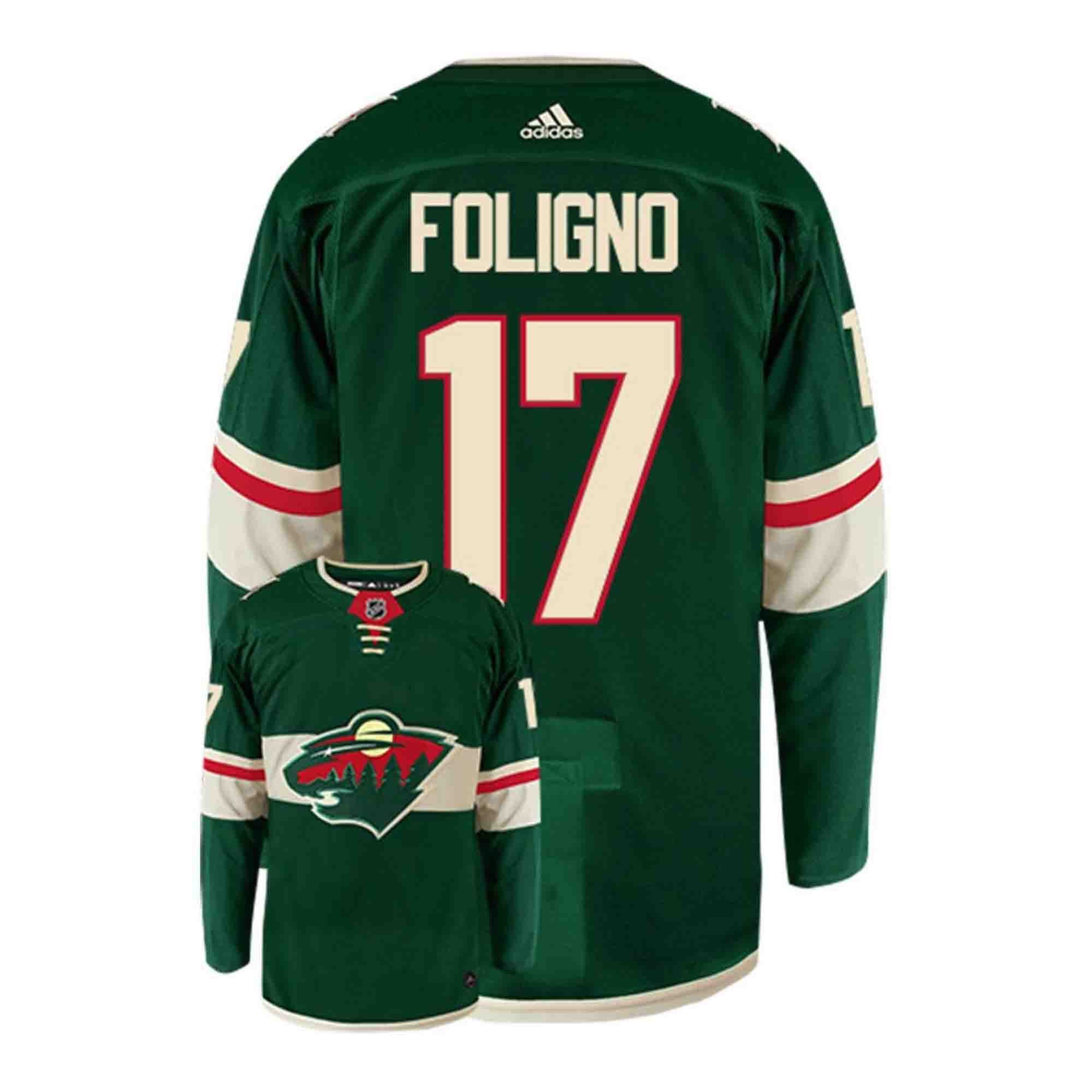 Marcus Foligno Minnesota Wild 17 Jersey