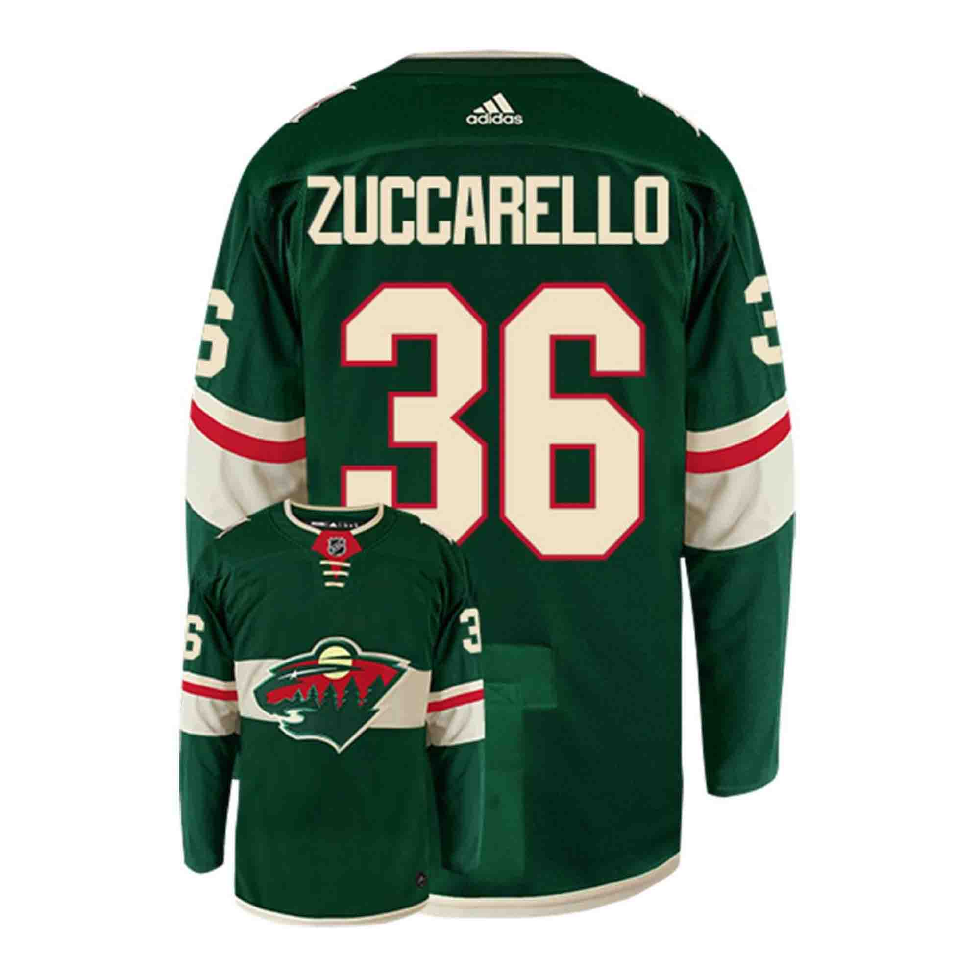 Mats Zuccarello Minnesota Wild 36 Jersey