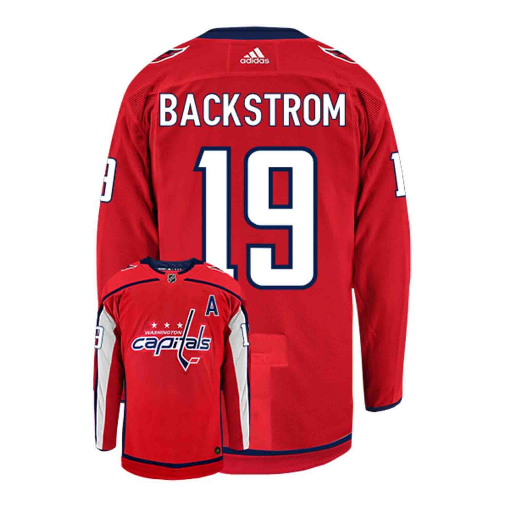 Nicklas Backstrom Washington Capitals 19 Jersey