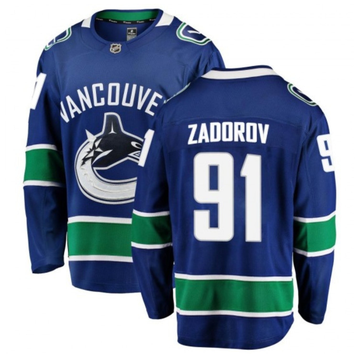 Nikita Zadorov Vancouver Canucks 91 Jersey